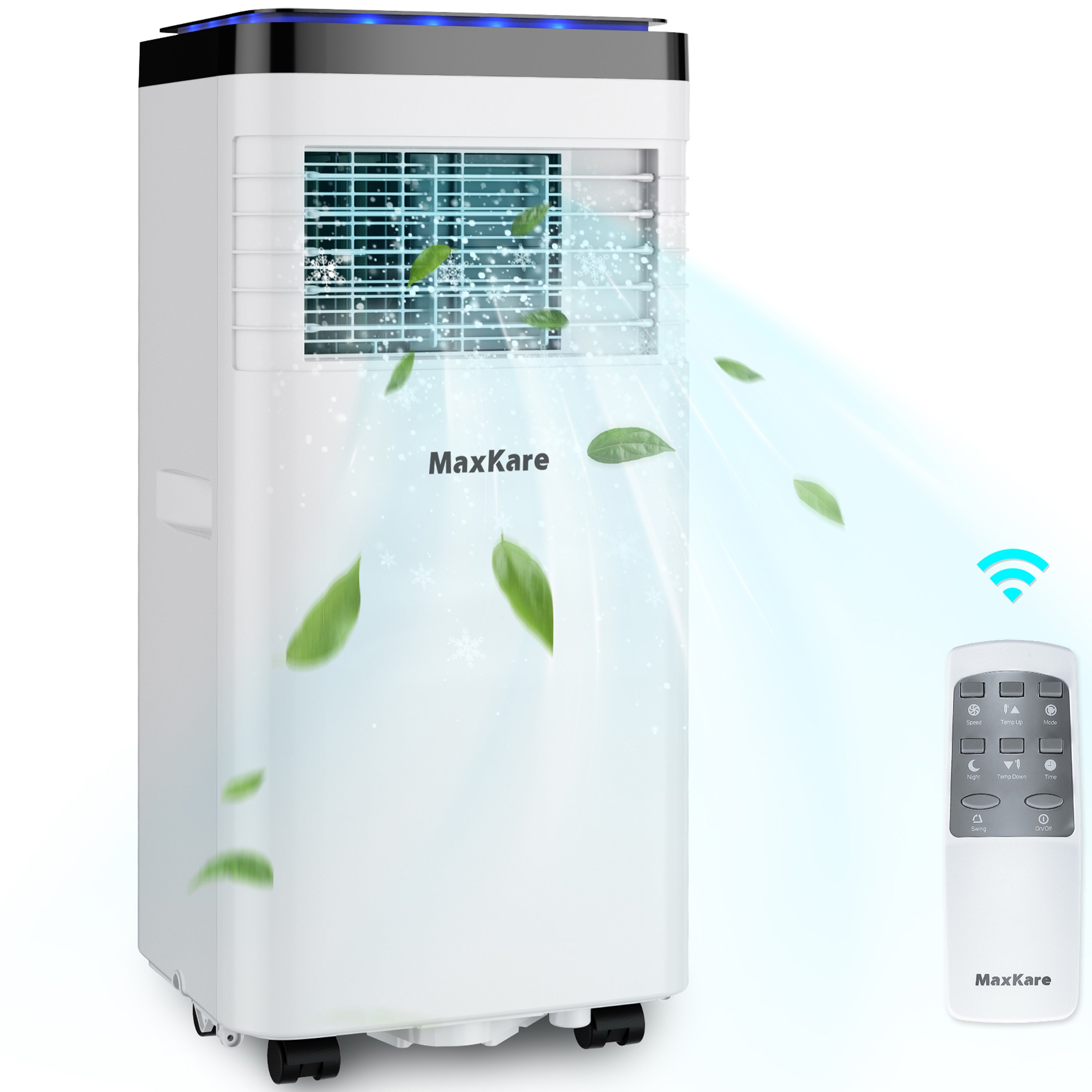 Load image into Gallery viewer, Portable Air Conditioner, 8000 BTU with Cooler, Dehumidifier Cools Rooms up to 200 Sq.ft with Remote Control