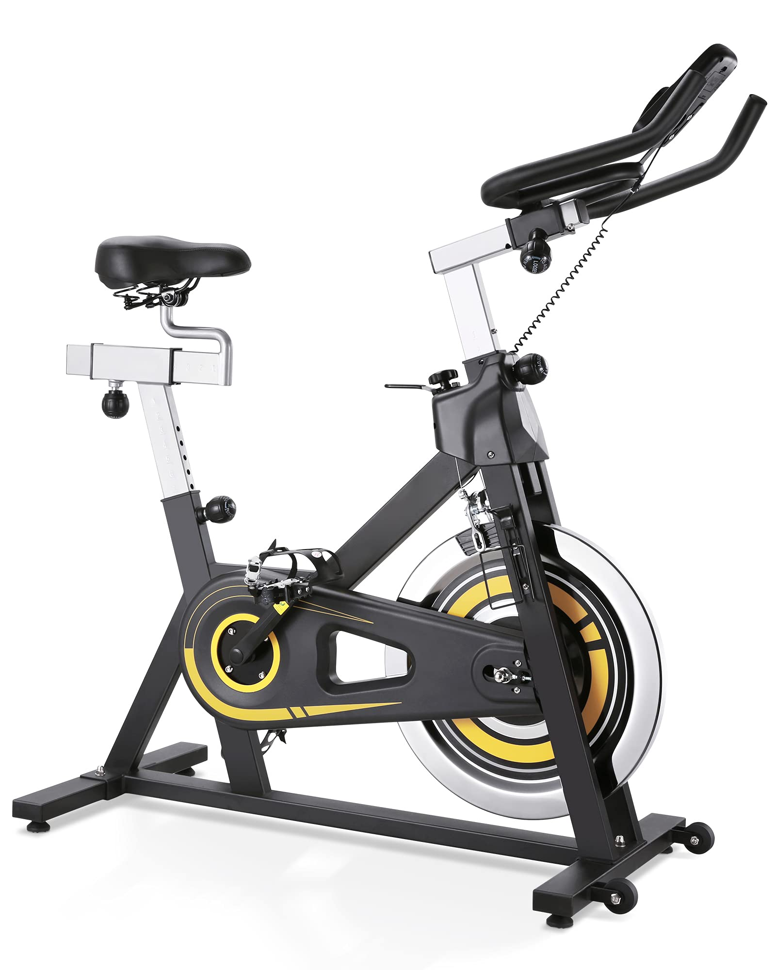Spin bike with lcd discount screen