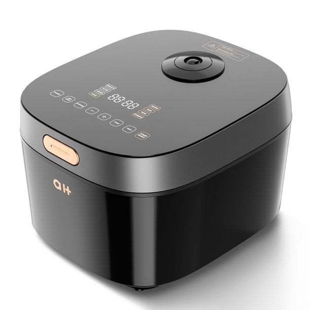 Load image into Gallery viewer, Rice Cooker,Intelligent Digital Slow Cooker with 8 Preset Menus,24H Delay Timer and Auto Warmer,16Cup(cooked)/4L Stainless Black