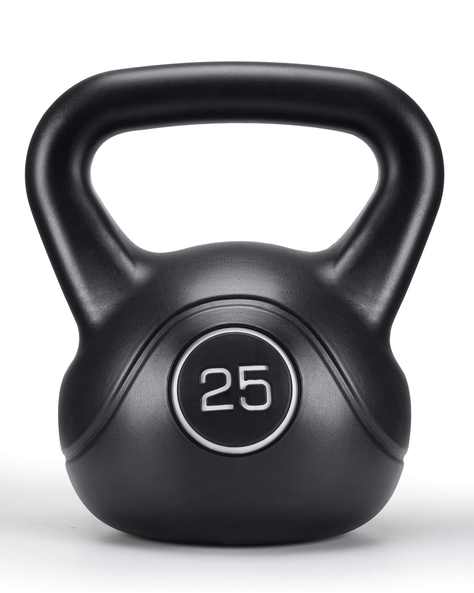 Load image into Gallery viewer, 25lbs Kettlebell with HDPE Handle Workout Equipment Professional core Strength Training Weightlift Fitness Home Gym
