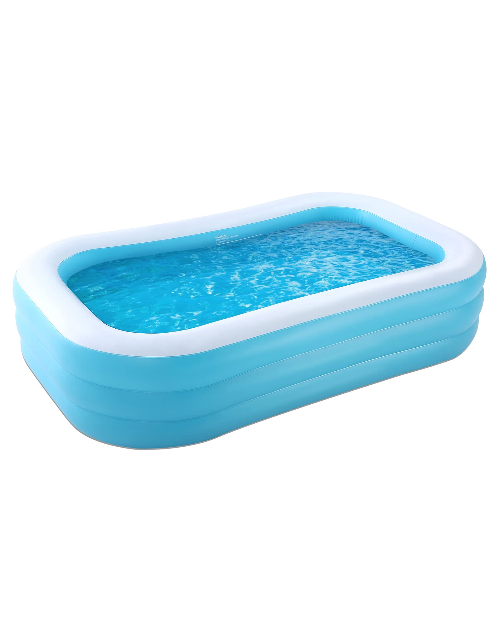 Load image into Gallery viewer, Inflatable Swimming Pool Fmaily Inflatable Pool Full-Sized Blow Up Pool Easy Set 95'' x 56'' x 22'' for Baby Kids Adults Outdoor Backyard Summer Water Party