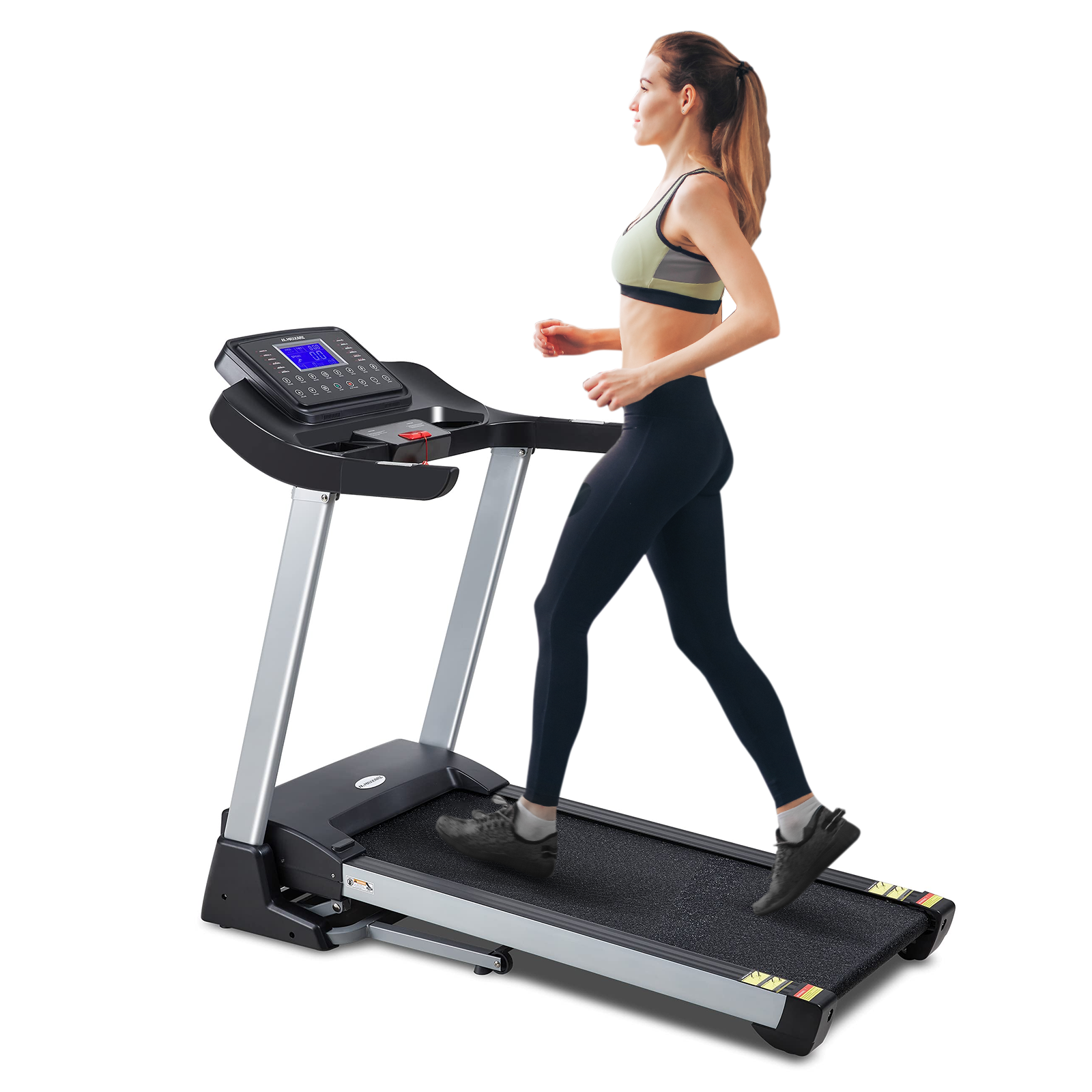 Treadmill with electric discount incline
