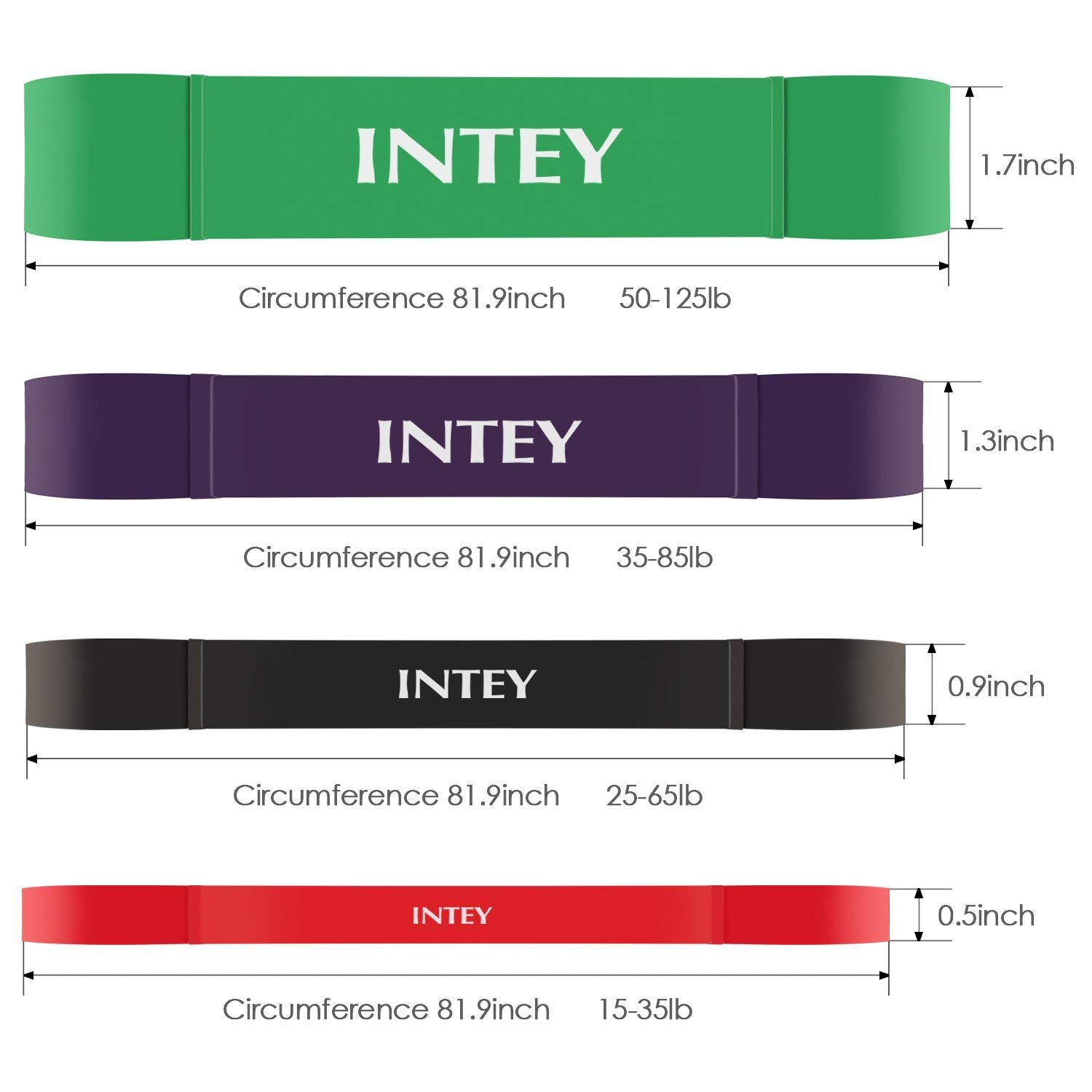 Load image into Gallery viewer, Pull Up Assist Bands Body Stretch Bands for Powerlifting, Training, Stretching, Gyms, Crossfit, Warm Up, Pilates, Yoga, Mobility, Push-ups