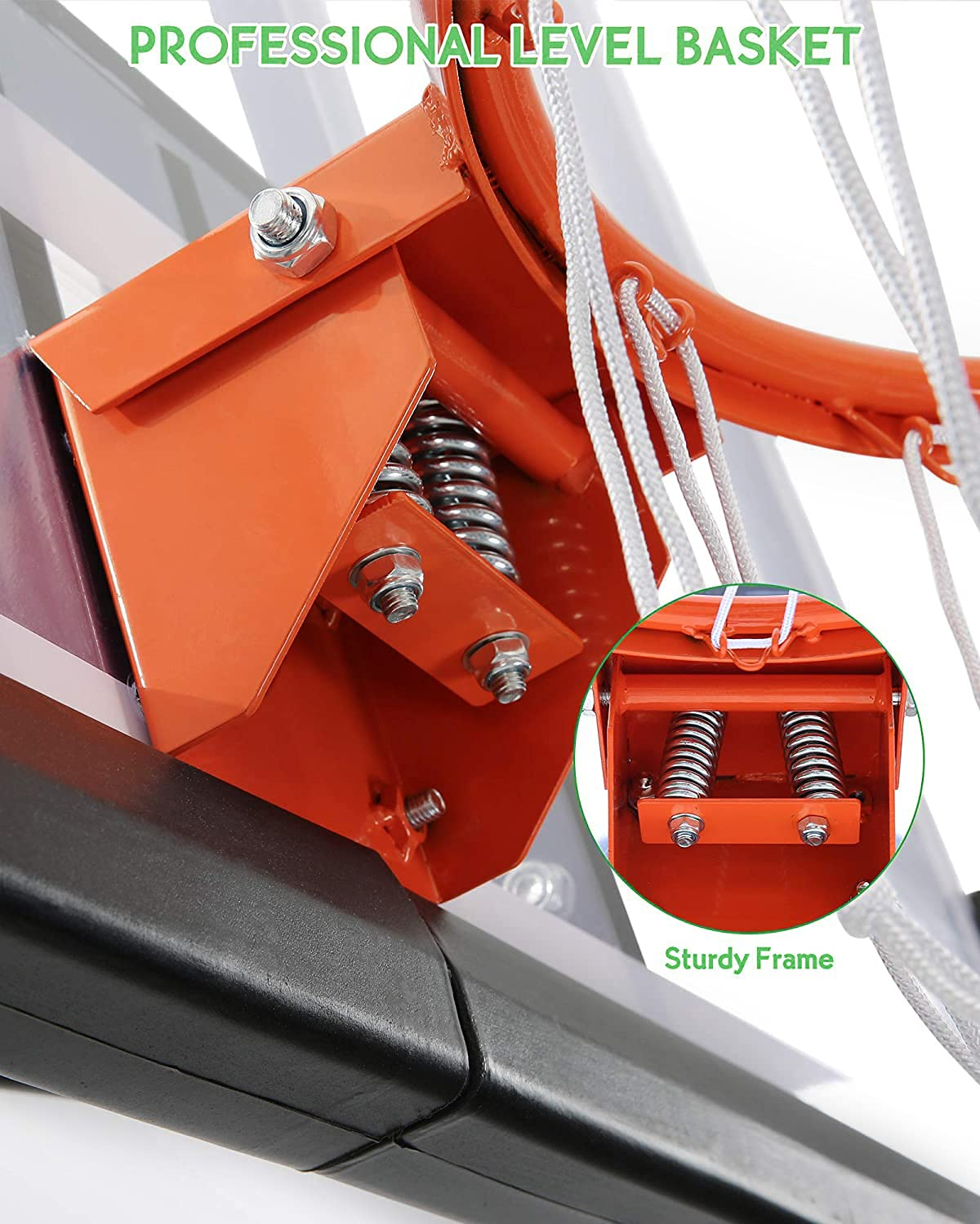 Load image into Gallery viewer, Basketball Hoop Basketball Goal 54" Basketball Backboard 7.5ft-10ft Height Adjustable Portable Basketball System for Adult Youth Kids Indoor Outdoor Use