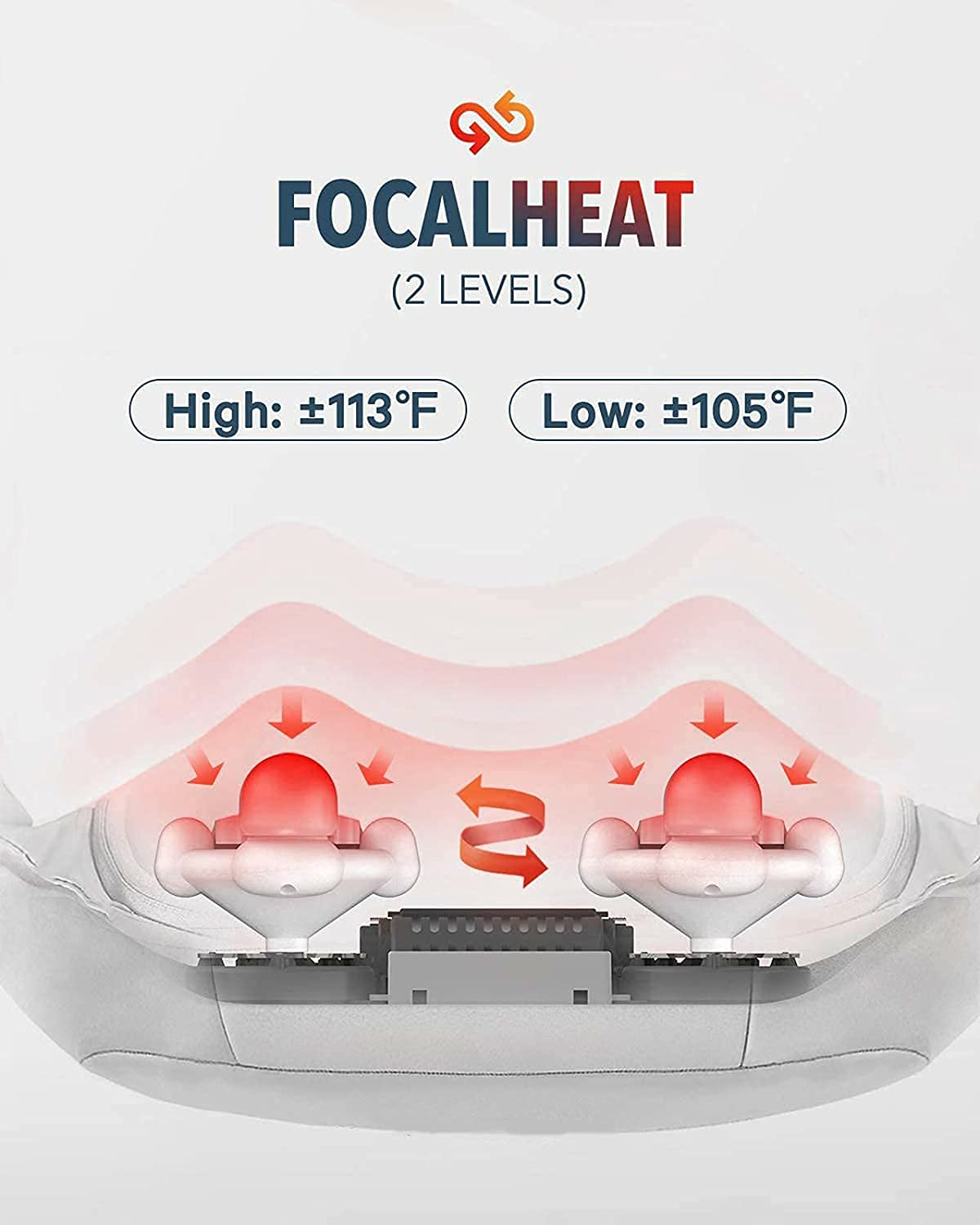 Load image into Gallery viewer, Back Massager with Adjustable Heat and Straps, Shiatsu Neck Massagers for Neck and Back, Shoulder Muscle Pain Relax, Carrying Bag