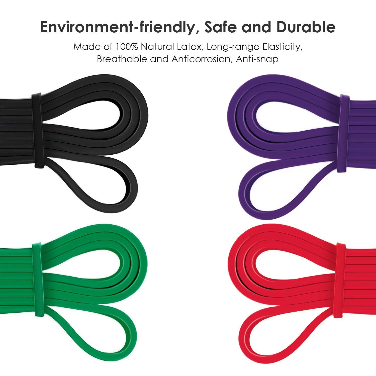 Load image into Gallery viewer, Pull Up Assist Bands for Powerlifting, Training, Stretching, Gyms, Warm Up, Pilates, Yoga, Mobility, Crossfit, Indoor & Outdoor