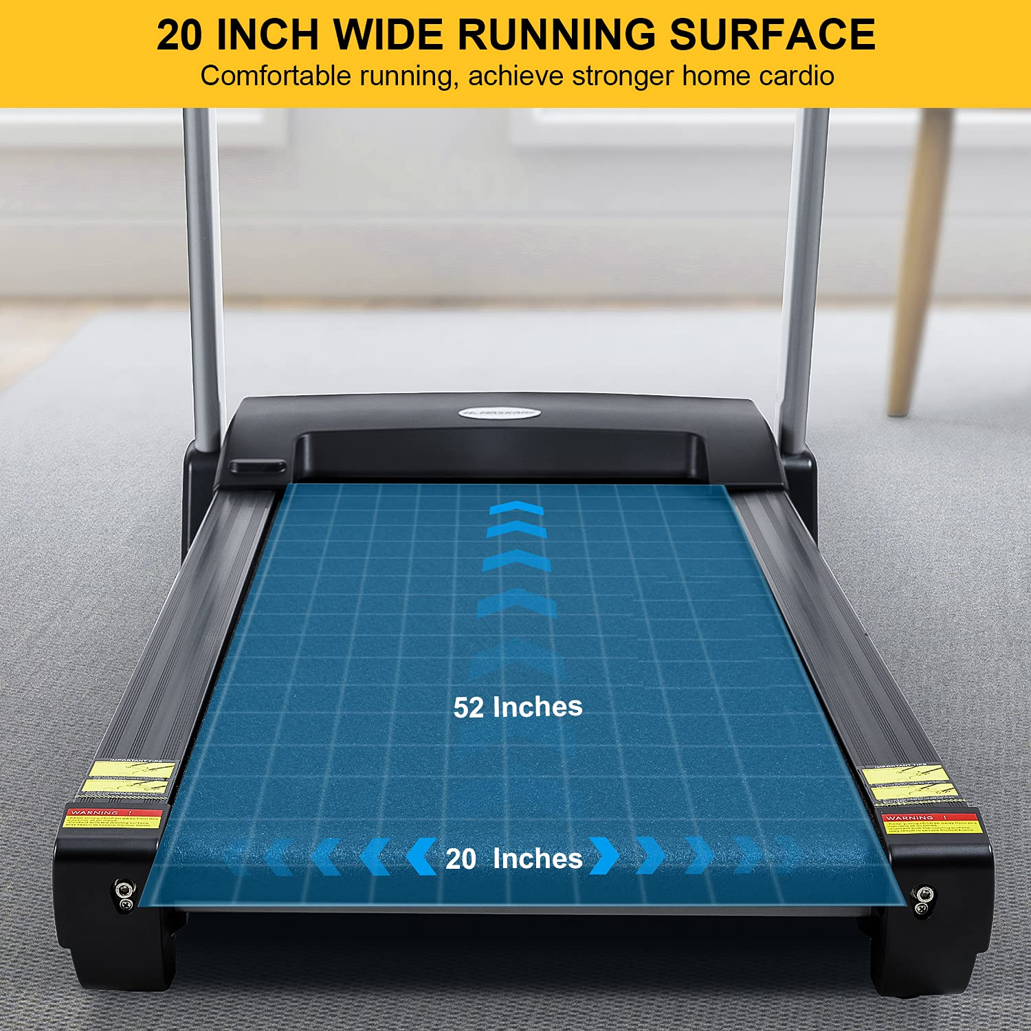 Load image into Gallery viewer, Electric Folding Treadmill with Auto Incline, Max Capacity 300LBS
