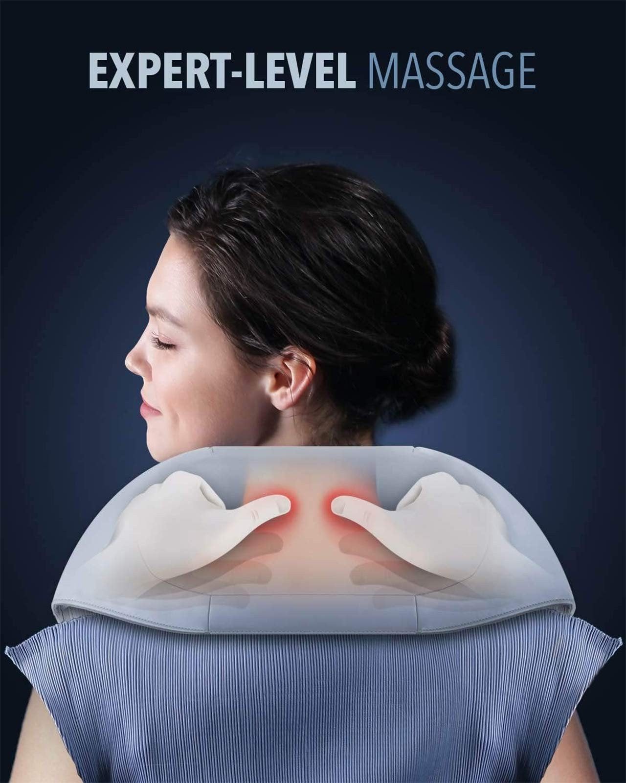 Load image into Gallery viewer, oCuddle™ Shoulder Massager with Adjustable Heat and Straps