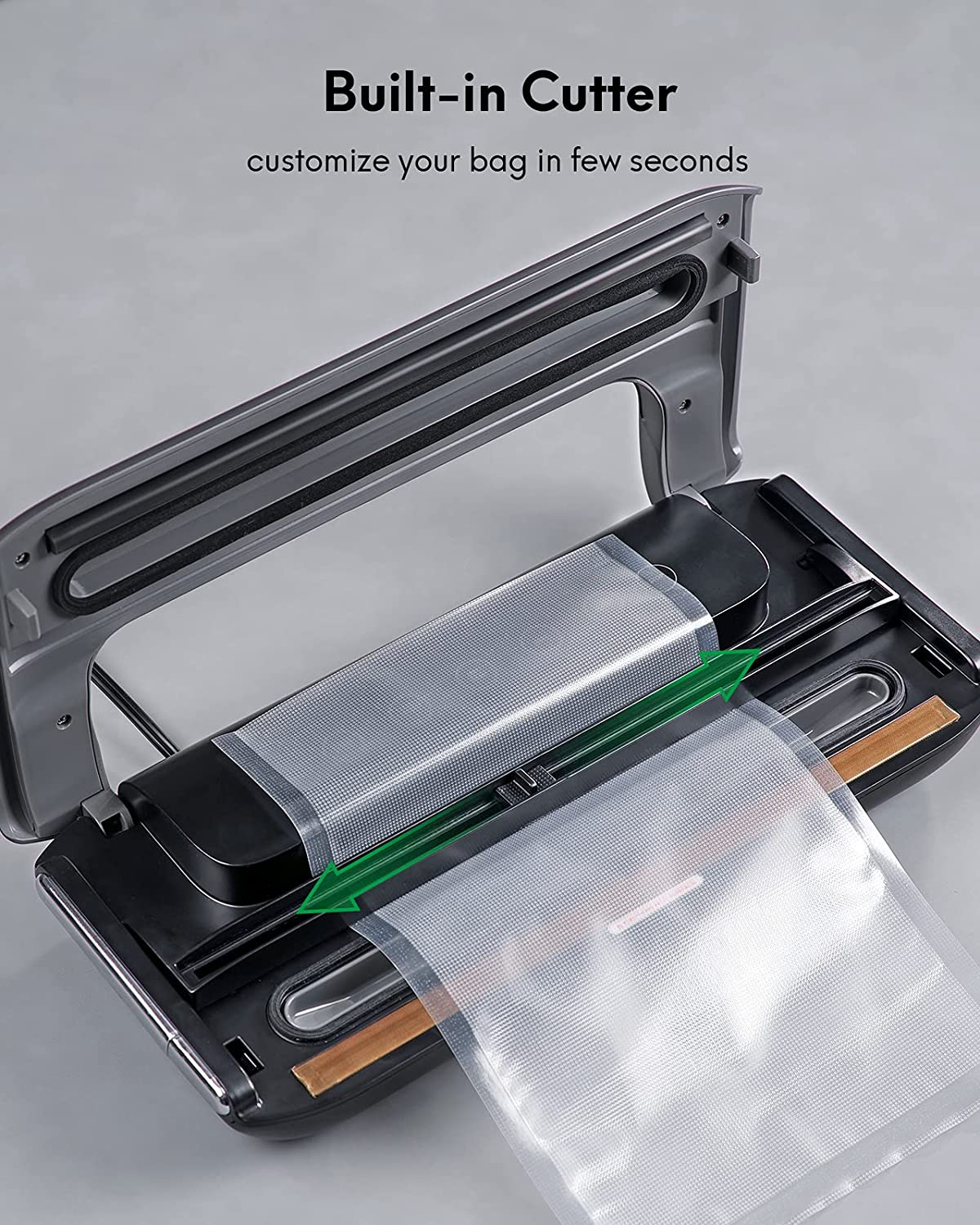 Load image into Gallery viewer, 8-in-1 Multifunctional Vacuum Sealer Machine Automatic Food Sealer with Dry&Moist Modes for Home Use