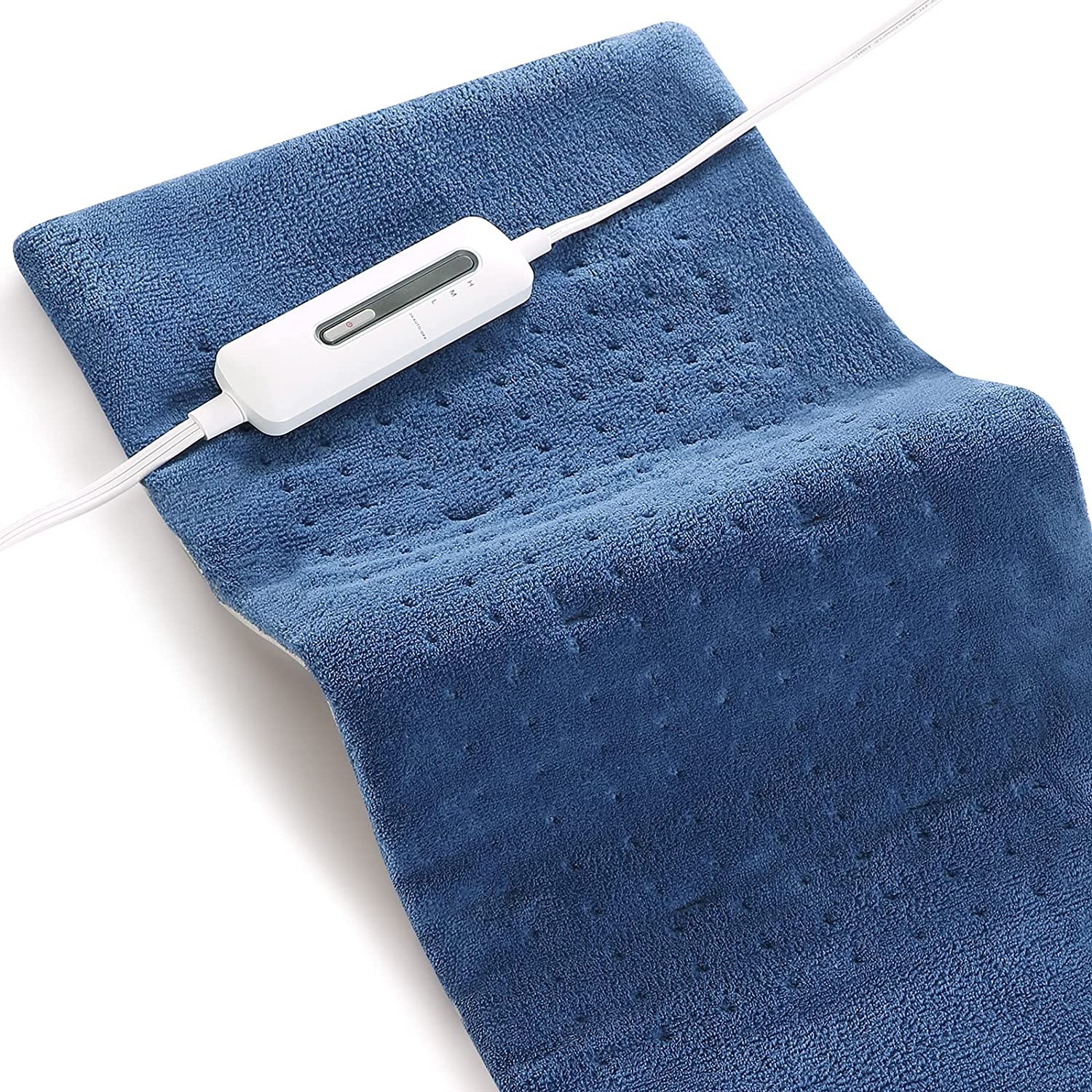 Load image into Gallery viewer, Heating Pad for Back Pain, Neck and Shoulders and Cramps, Large 12" x 24" Size Ultra-Soft and 3 Heat Settings with Auto Shut Off, Moist & Dry Heat Options and Fast Heating