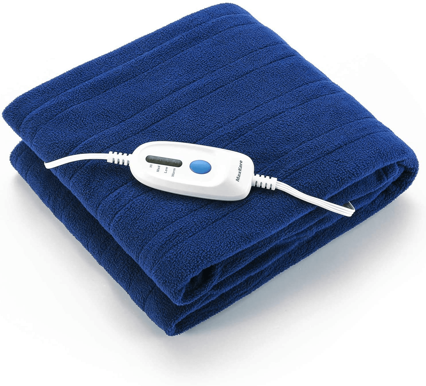 Load image into Gallery viewer, Electric Blanket Heated Throw 50" x 60" Lightweight Cozy Soft Fleece, 4 Temperature Settings Fast-Heating with 3 Hours Auto Off, ETL Certified, Full Body Warming, Machine Washable, Home Office Use - NAIPO
