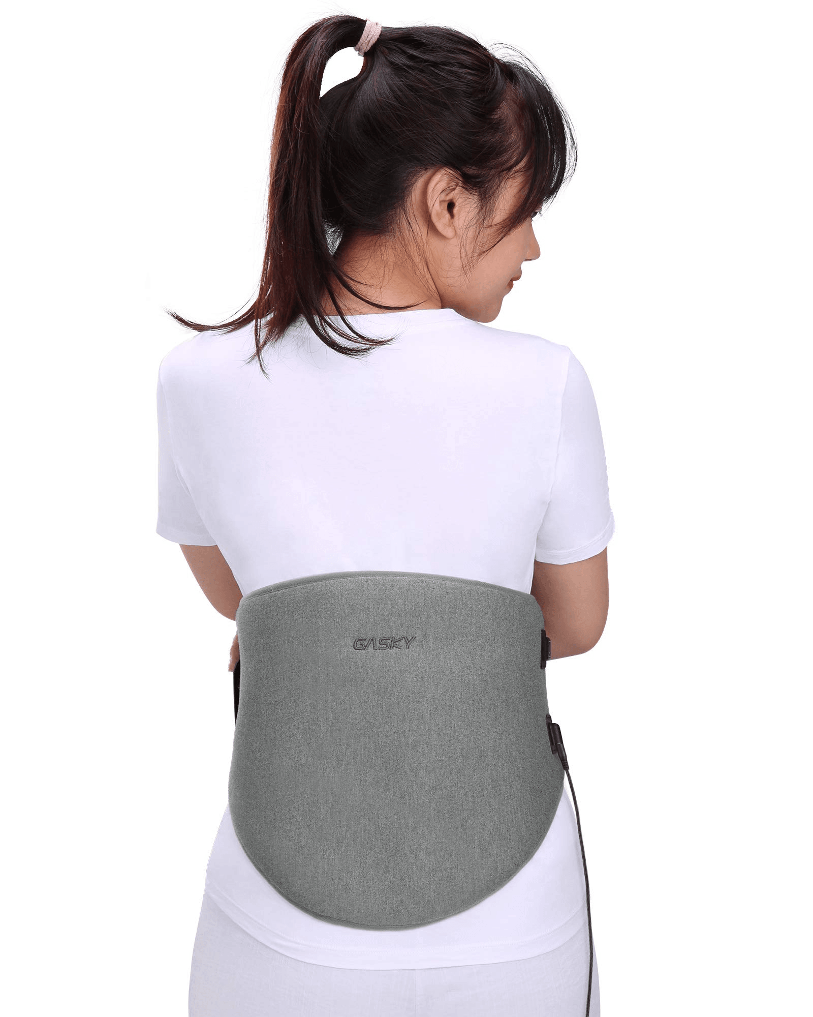 Load image into Gallery viewer, Electric Heating Pad for Lower Back & Shoulder & Abdomen, Large Waist Wrap Belt with Adjustable Flexible Straps, Portable Heating Pad Wraps 3 Heat Settings & 2 Hours Auto Off, Washable, 32 x 54 cm - NAIPO
