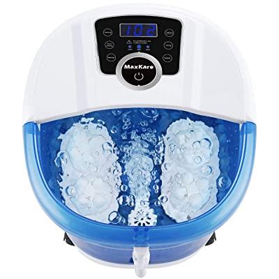 Load image into Gallery viewer, Foot Spa Bath Massager 3-Speed Frequency Conversion Heat - Bubbles - Massage, 4 Motorized Massage Rollers, Adjustable Time & Temprature 6 in 1 Pedicure Soaking Feet Basin, Soothe and Comfort Feet - NAIPO