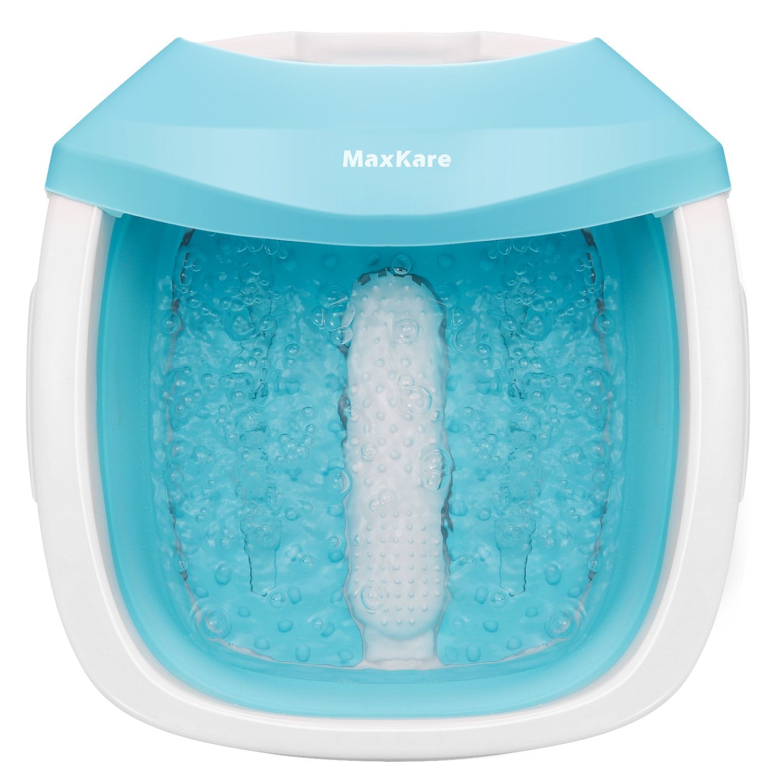 Load image into Gallery viewer, Foot Spa Bath Massager with Collapsible Design, Fast Heating with Bubbles Massage Function, Easy Storage, Foldable Foot Soaking Tub for Feet - NAIPO
