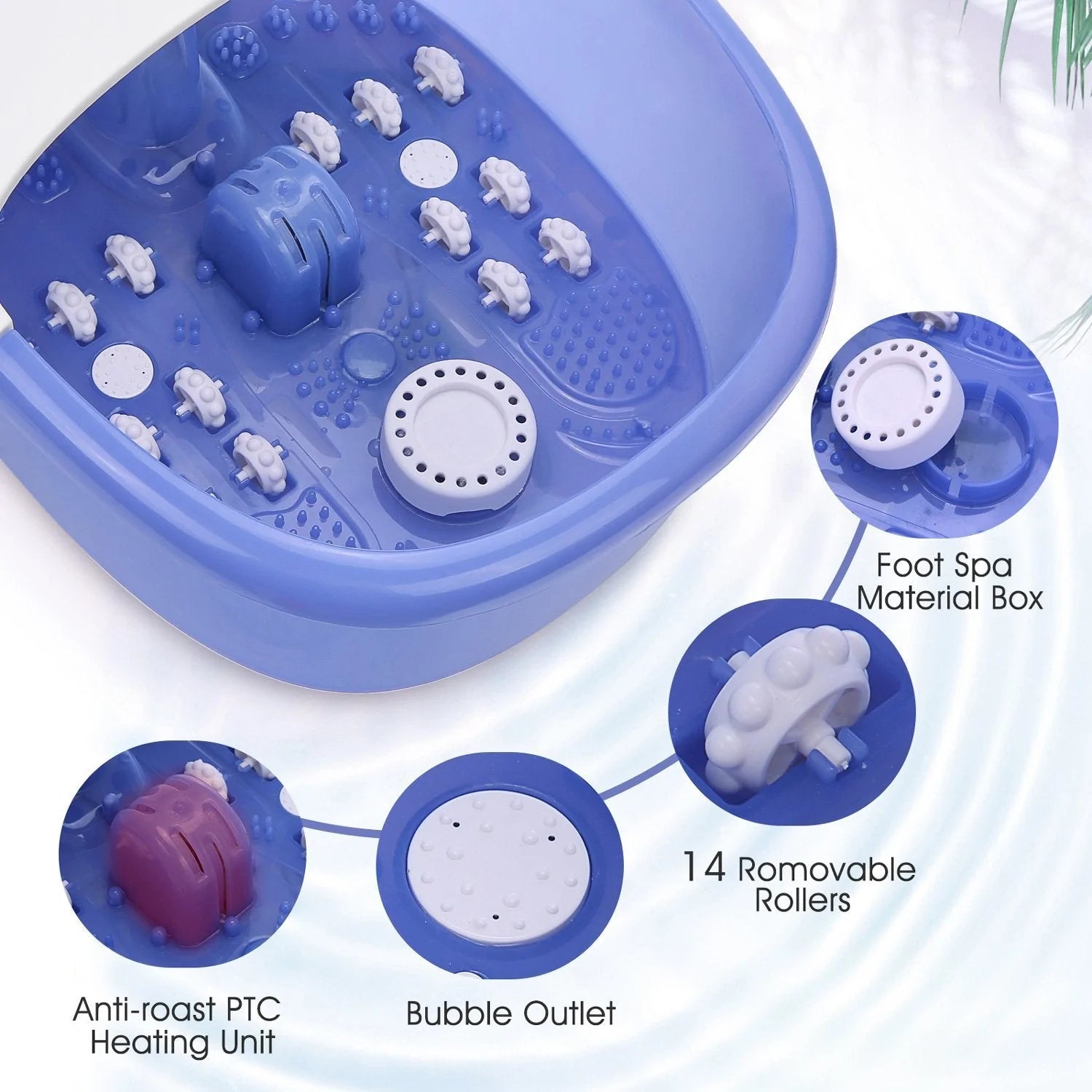 Load image into Gallery viewer, Foot Spa/Bath Purple
