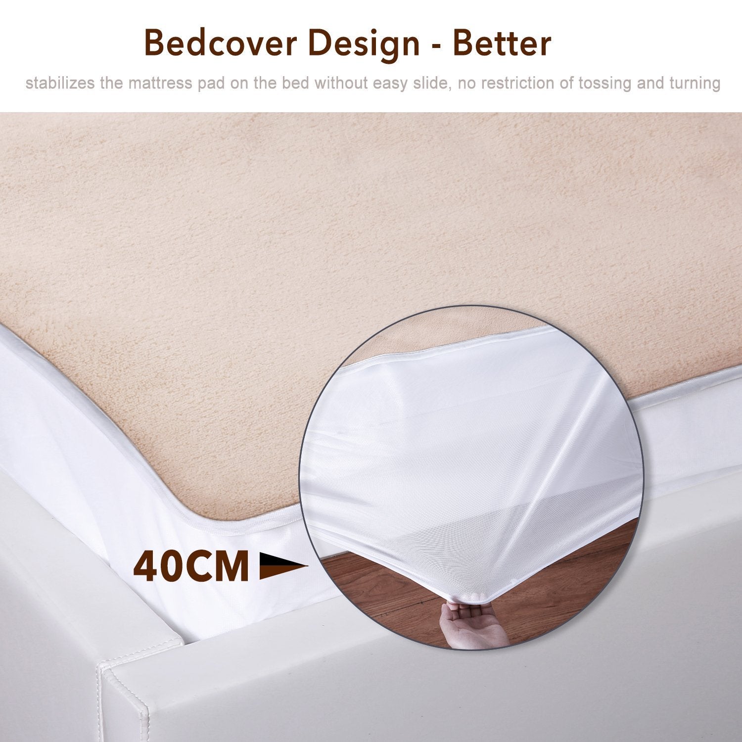Load image into Gallery viewer, Heated Mattress Pad Underblanket Dual Controller for 2 Users Soft Flannel 10 Heating Levels & 9 Timer Settings Fast Heating,Twin - NAIPO