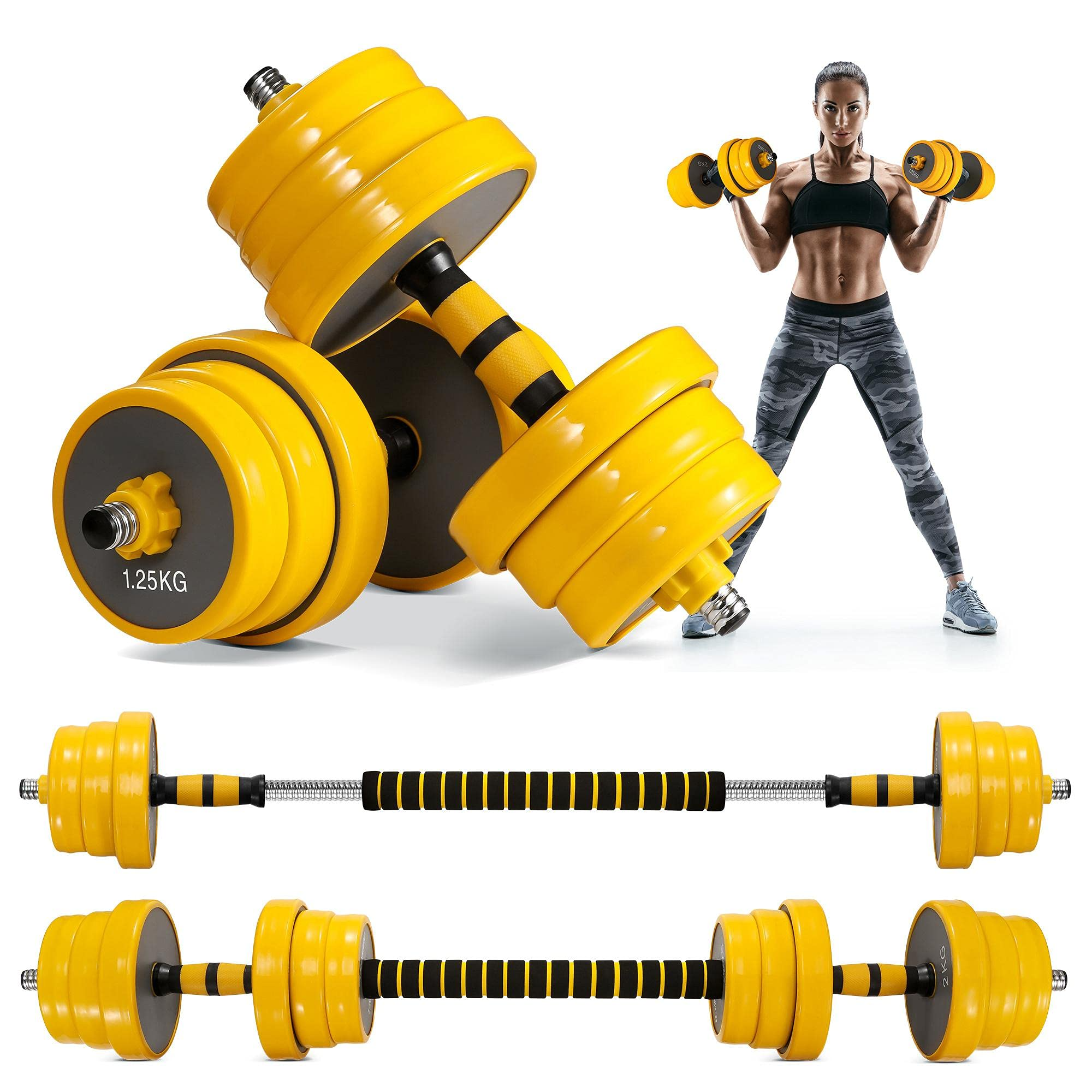 Barbell dumbbell weights on sale set
