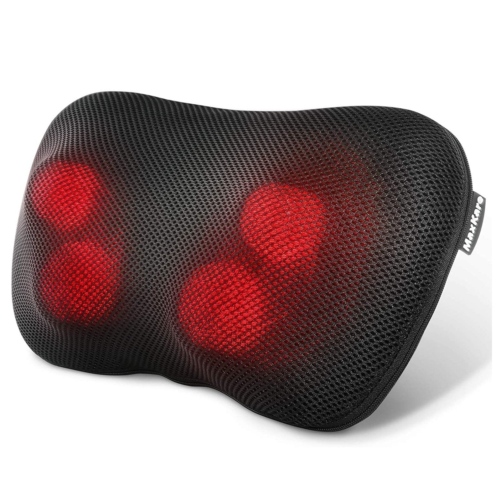 Real Relax® MP-02 Back Massager with Heat for Back Pain Relief Shiatsu  Kneading Massage Pillow Ideal Gifts for Men Women