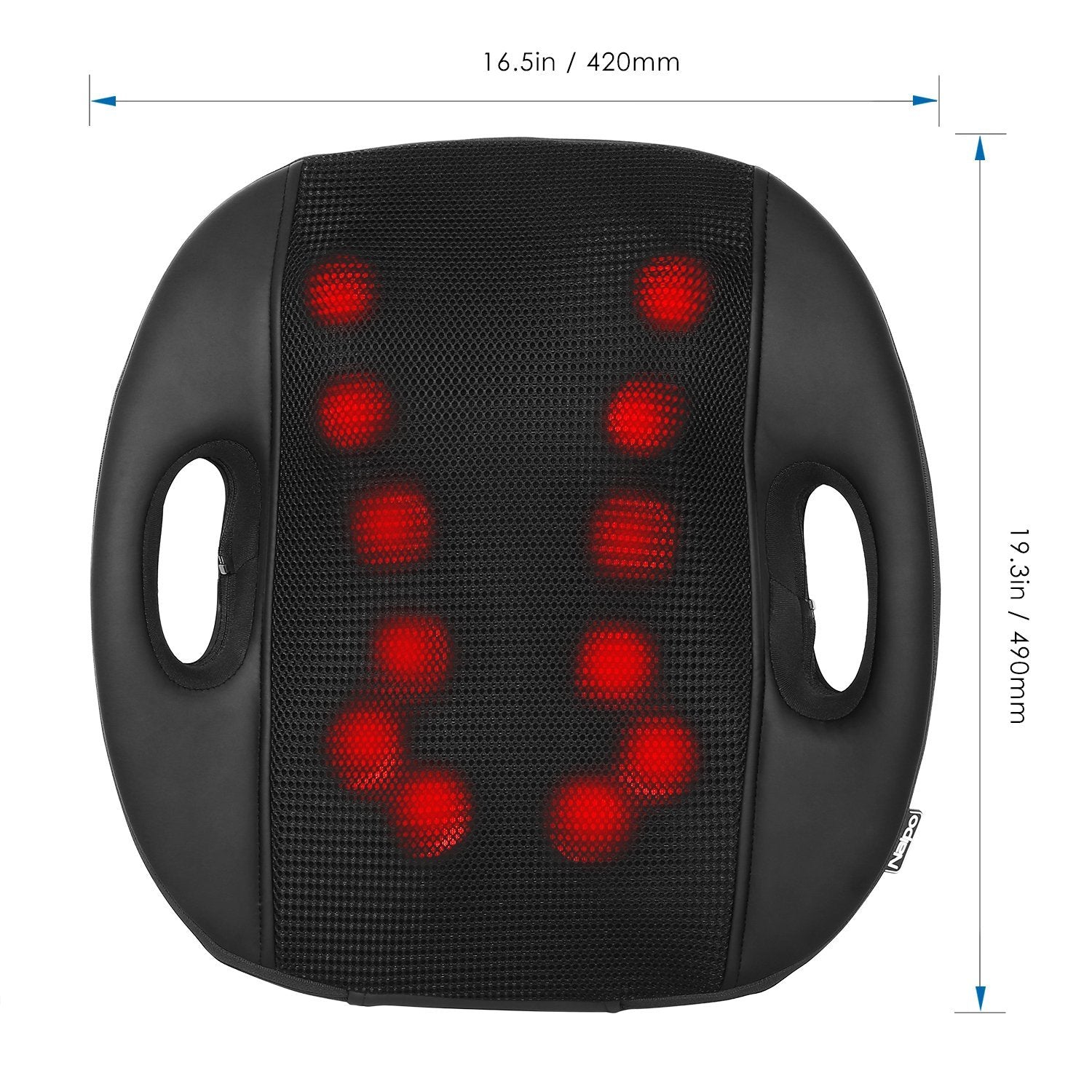 Load image into Gallery viewer, Naipo Back Massage Cushion with 3D Shiatsu Kneading and Heat - NAIPO