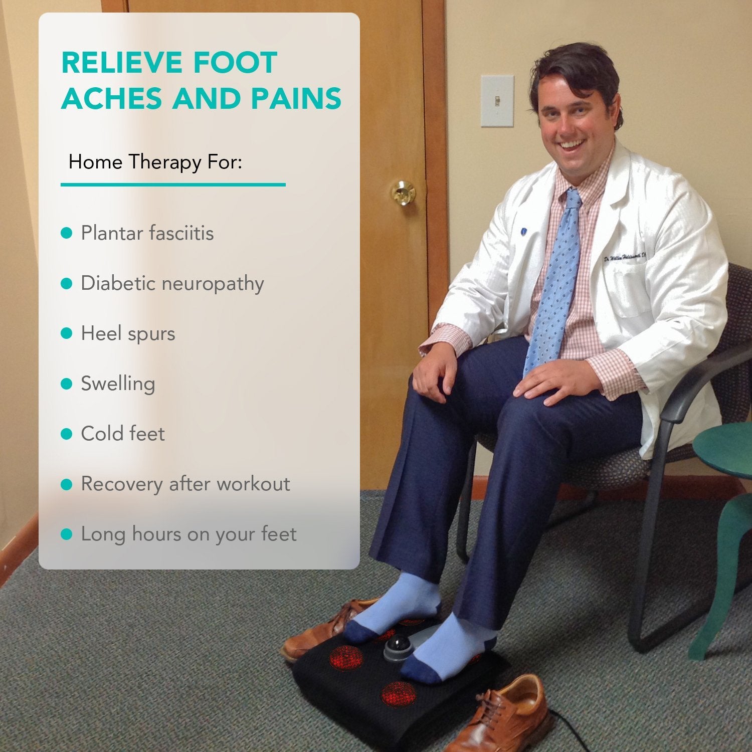 Load image into Gallery viewer, Naipo Foot Massager with Heat and Deep Kneading - NAIPO