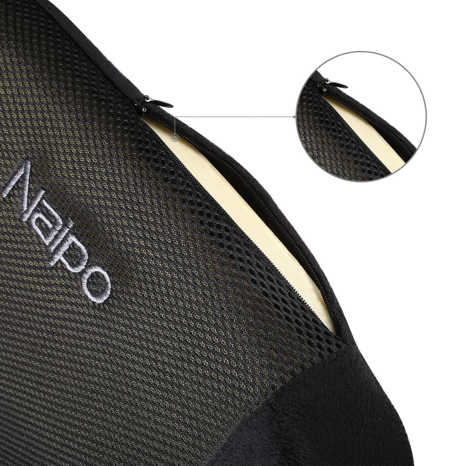 Load image into Gallery viewer, Naipo Memory Foam Lumbar Support Cushion - NAIPO