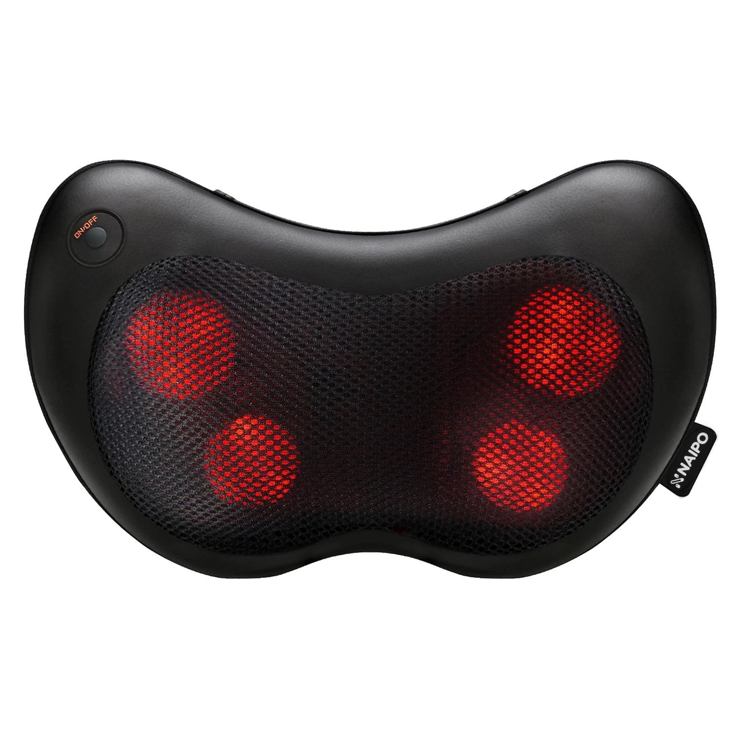 Load image into Gallery viewer, Naipo Neck & Back Massage Pillow with Heat Shiatsu Deep Kneading Massager - NAIPO