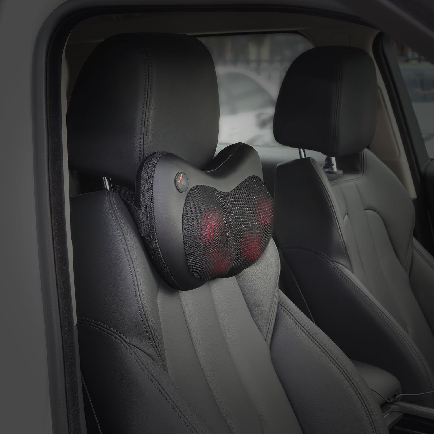 Load image into Gallery viewer, Naipo Neck & Back Massage Pillow with Heat Shiatsu Deep Kneading Massager - NAIPO