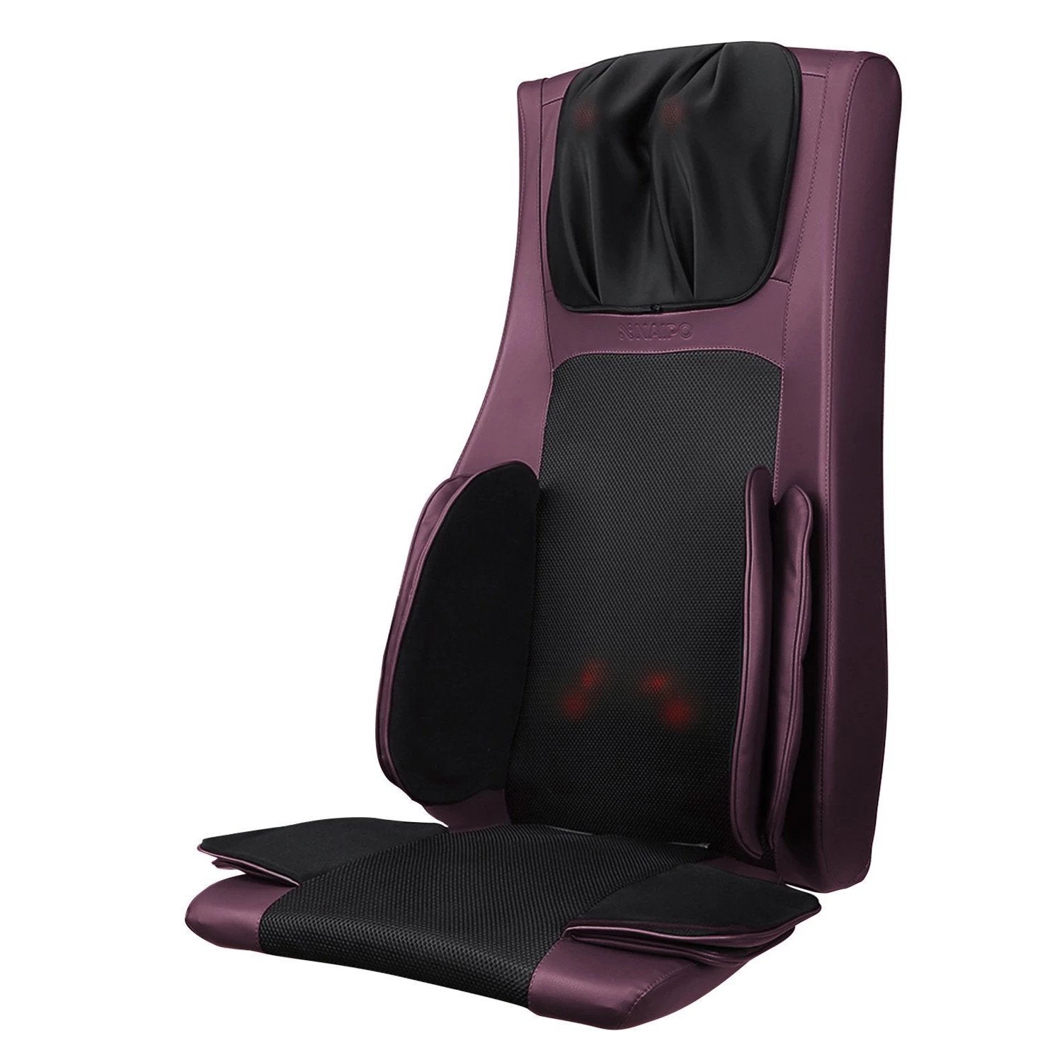 Load image into Gallery viewer, Naipo Neck & Back Massager with Heat and Air Compression (Purple) - NAIPO