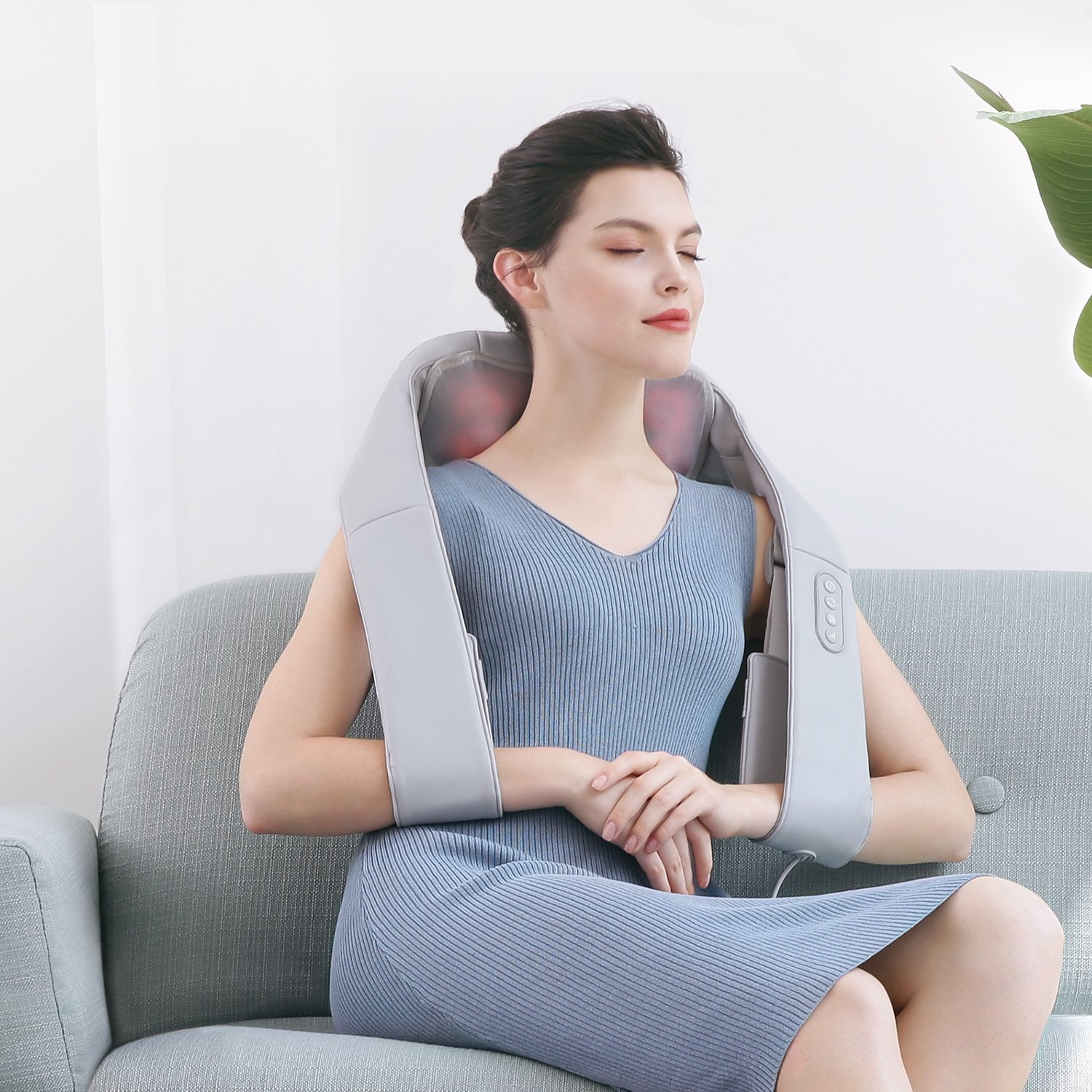 Load image into Gallery viewer, Naipo oCuddle™️ Shoulder Massager + Rechargeable Leg Compression Massager - NAIPO