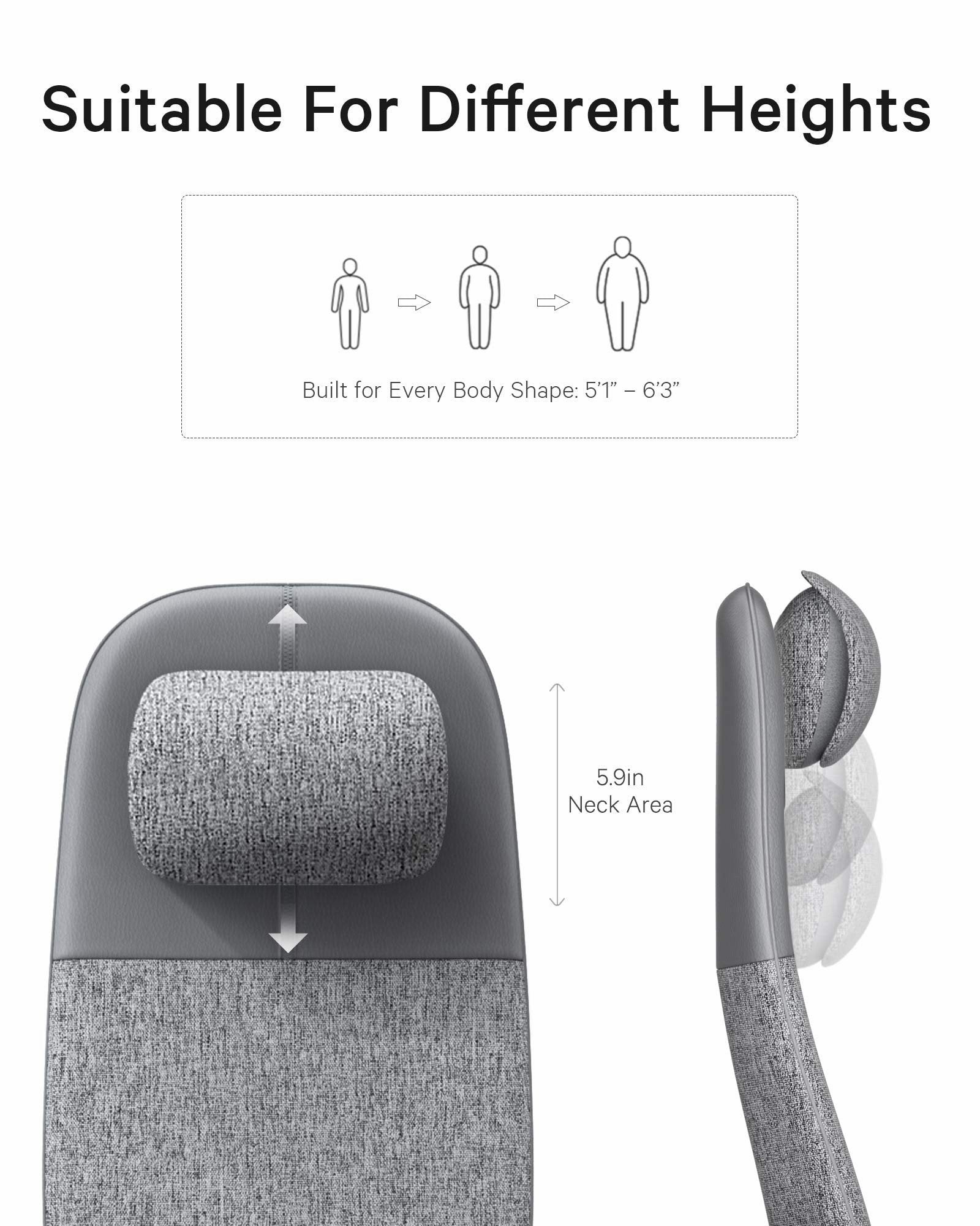 Load image into Gallery viewer, NAIPO Shiatsu Back and Neck Massager Deep Kneading Massage oCuzen™ Cushion - NAIPO