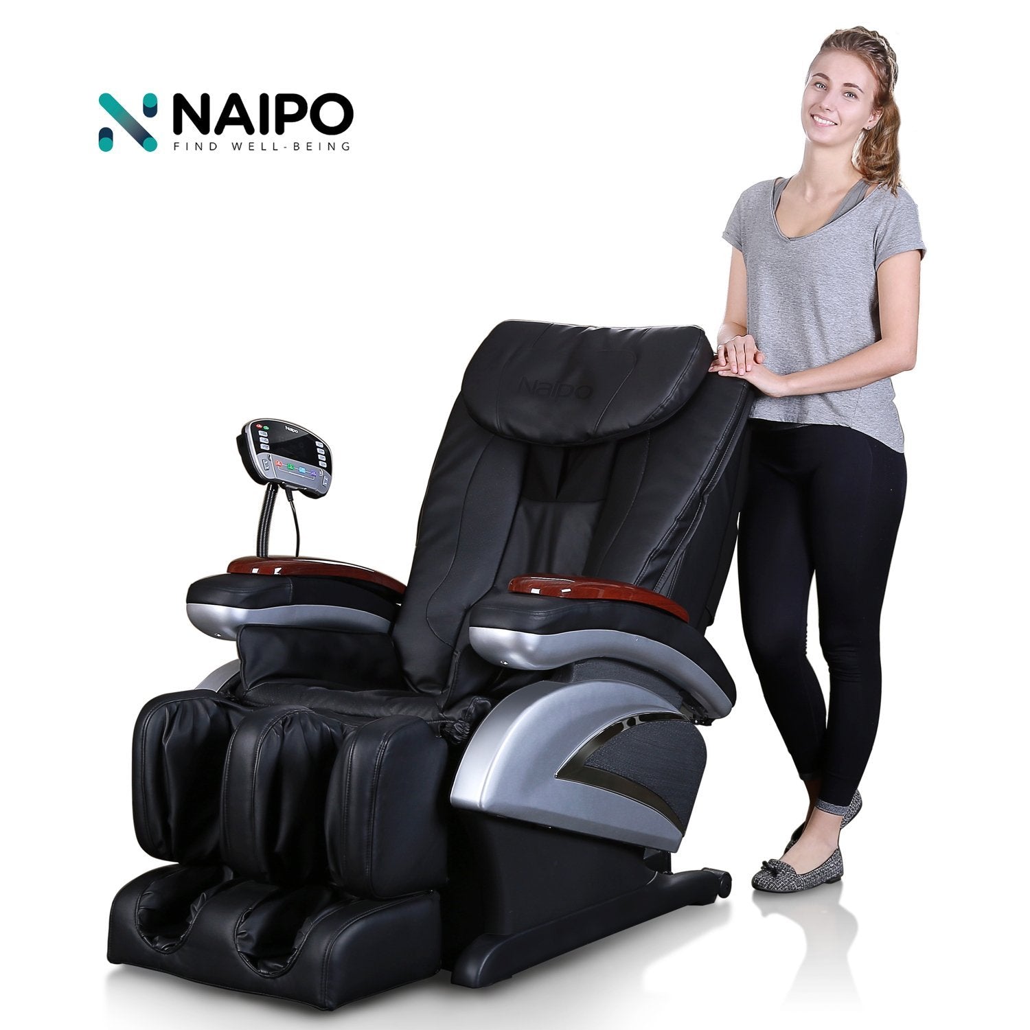 Load image into Gallery viewer, Naipo Shiatsu Massage Chair for Full Body Massage - NAIPO