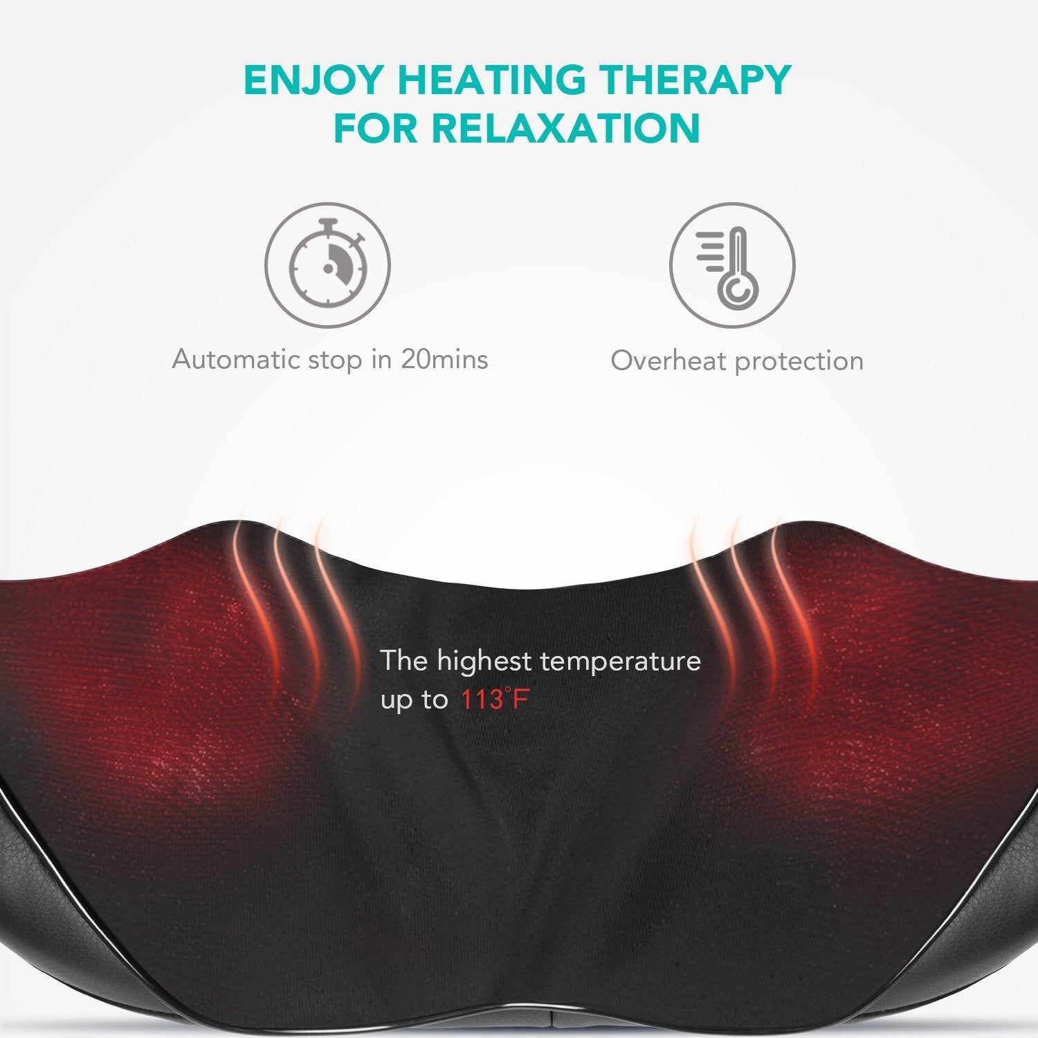 Load image into Gallery viewer, Naipo Shoulder & Neck Massager with Shiatsu Kneading Massage and Heat - NAIPO
