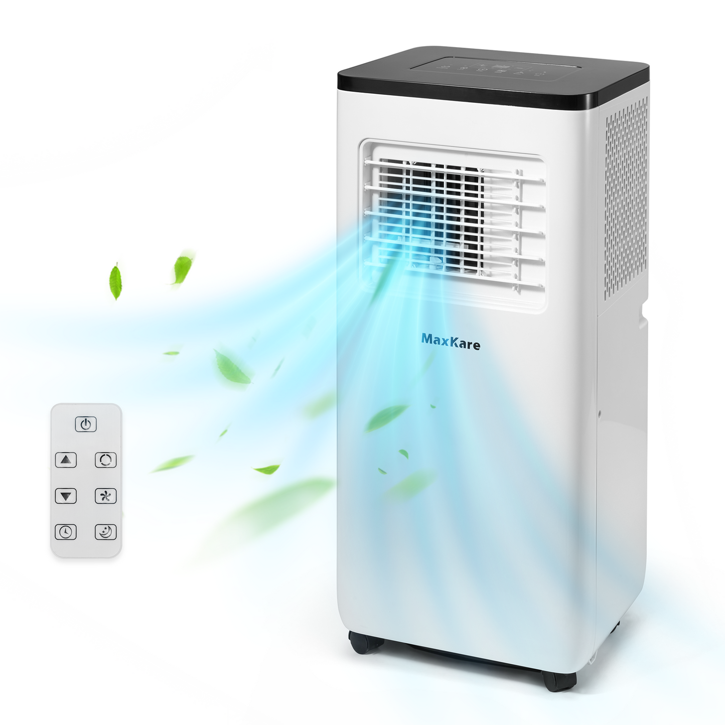 10000 BTU Portable Air Conditioner with Remote, Cools up to 450 Sq.ft - White