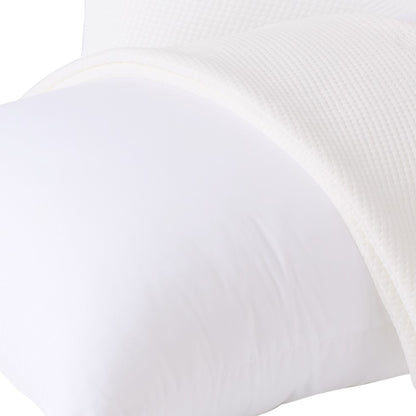 MARNUR Bed Pillows 2-Pack with Soft Fiber-Standard-Feather pattern