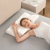 MARNUR Cervical Pillow Memory Foam Orthopedic Pillow for Neck Pain Sleeping Side , Back , Stomach Sleeper with White Pillowcase