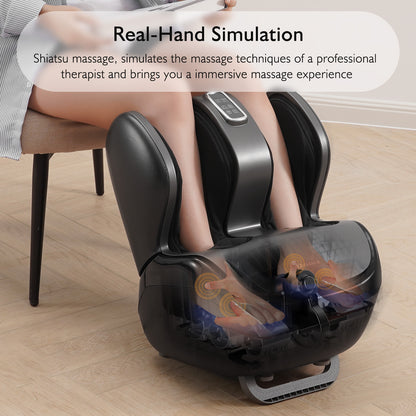 MARNUR Foot Massager Machine with Heating Therapy, Air Compression, Vi MARNUR Foot Massager Machine with Heating Therapy, Air Compression, Vi