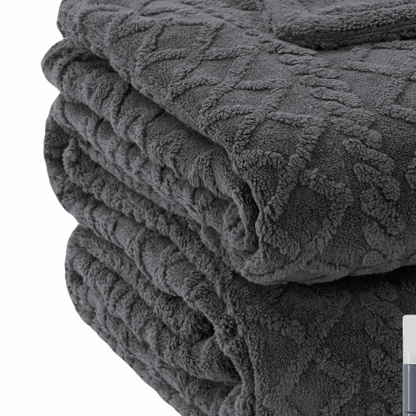 Electric Blanket 84" x 90" Queen Size Heated Blanket,Fast Heating-Gray