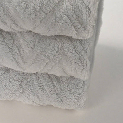 MARNUR Throw Blanket 50"x70" for Couch, Super Soft Cozy Blankets with Herringbone Design, Lightweight Plush All Season Use ,Gray
