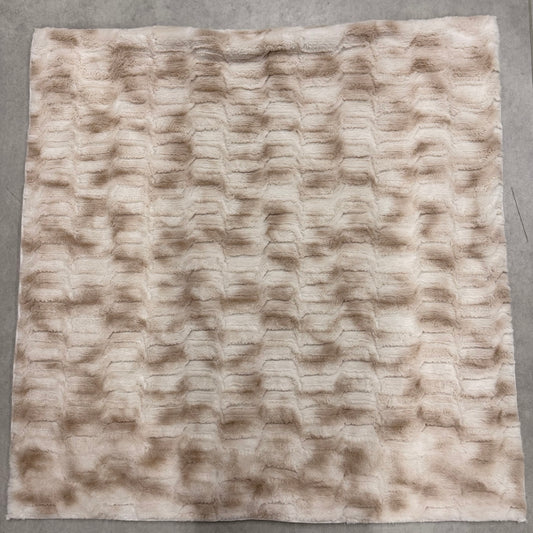 MARNUR Electric Throw Blanket, Faux Fur and Flannel, 50"x72", Brown