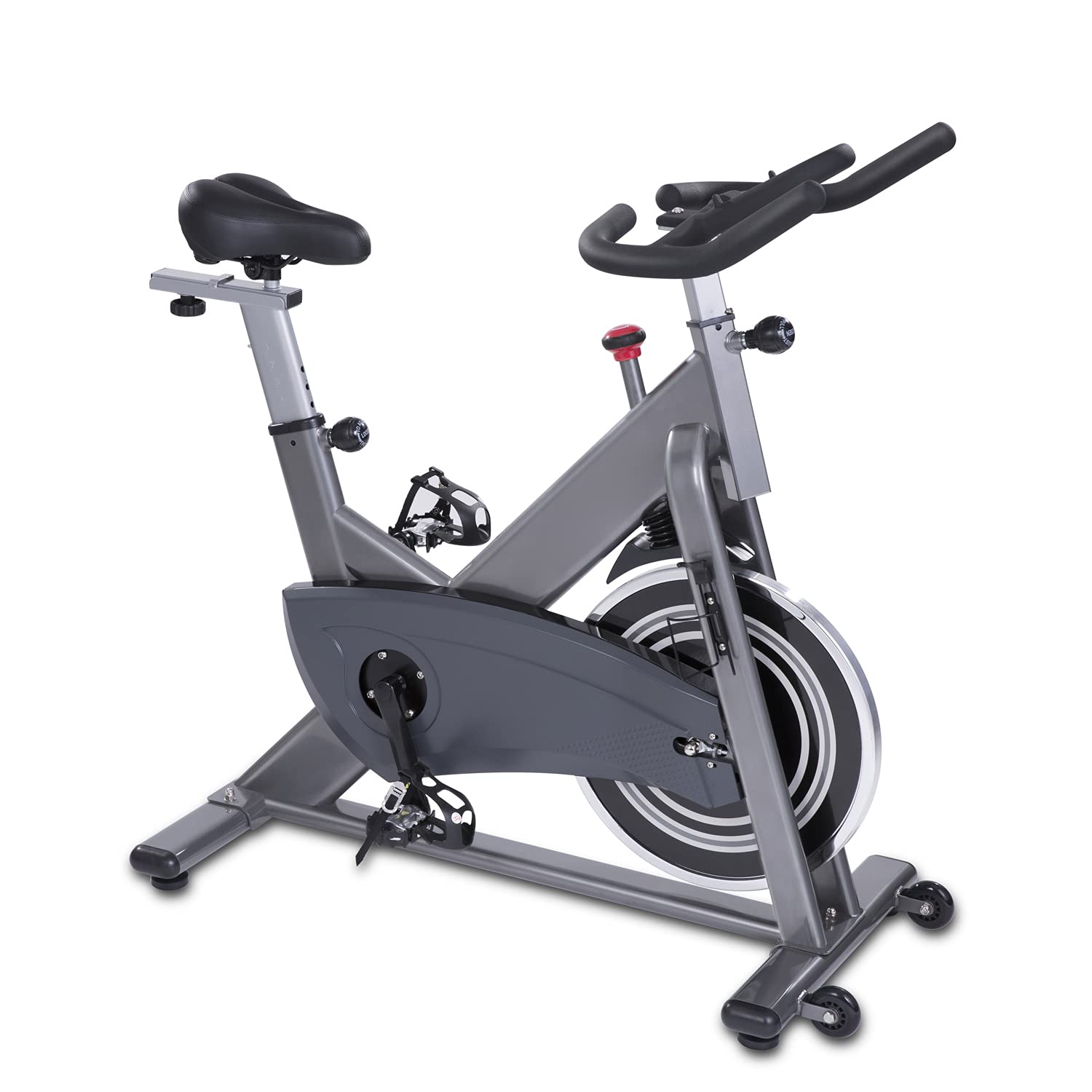Load image into Gallery viewer, Cycling Stationary Bike Indoor Exercise Bike with Magnetic Resistance, Quiet Belt Drive Bike with High Weight Capacity Adjustable Magnetic Resistance Large Cushioned Seat w/LCD Monitor Tablet

