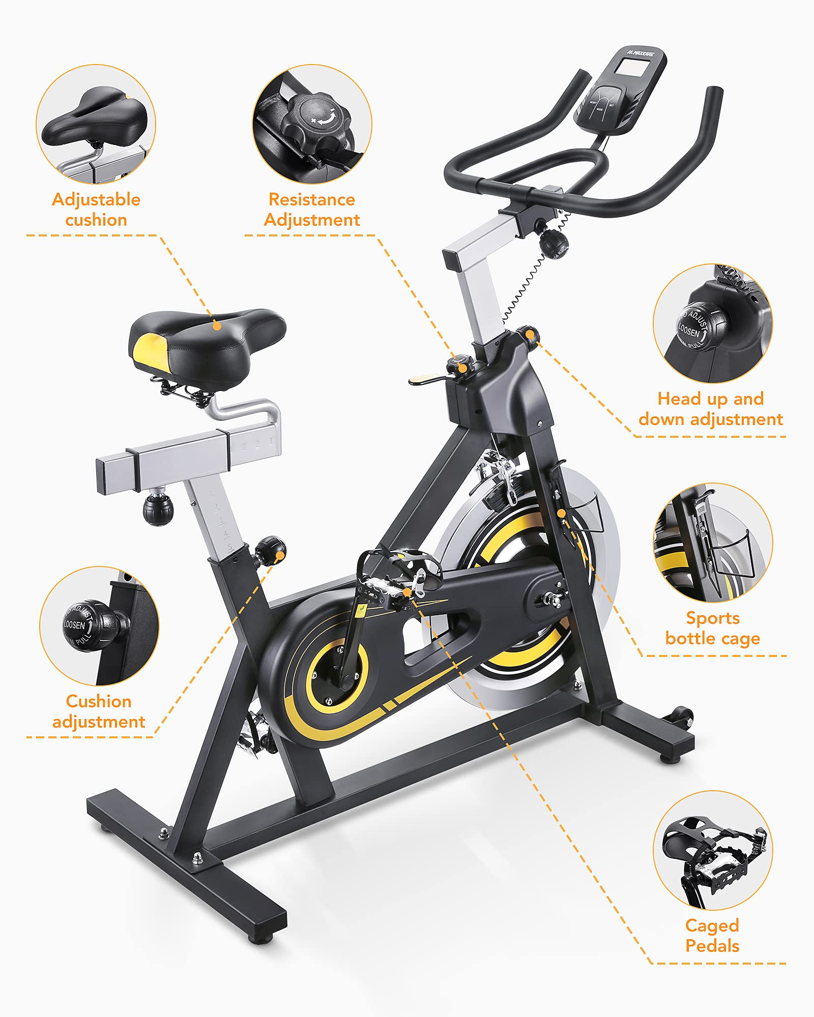 Maxkare exercise bike 3 in 1 hotsell
