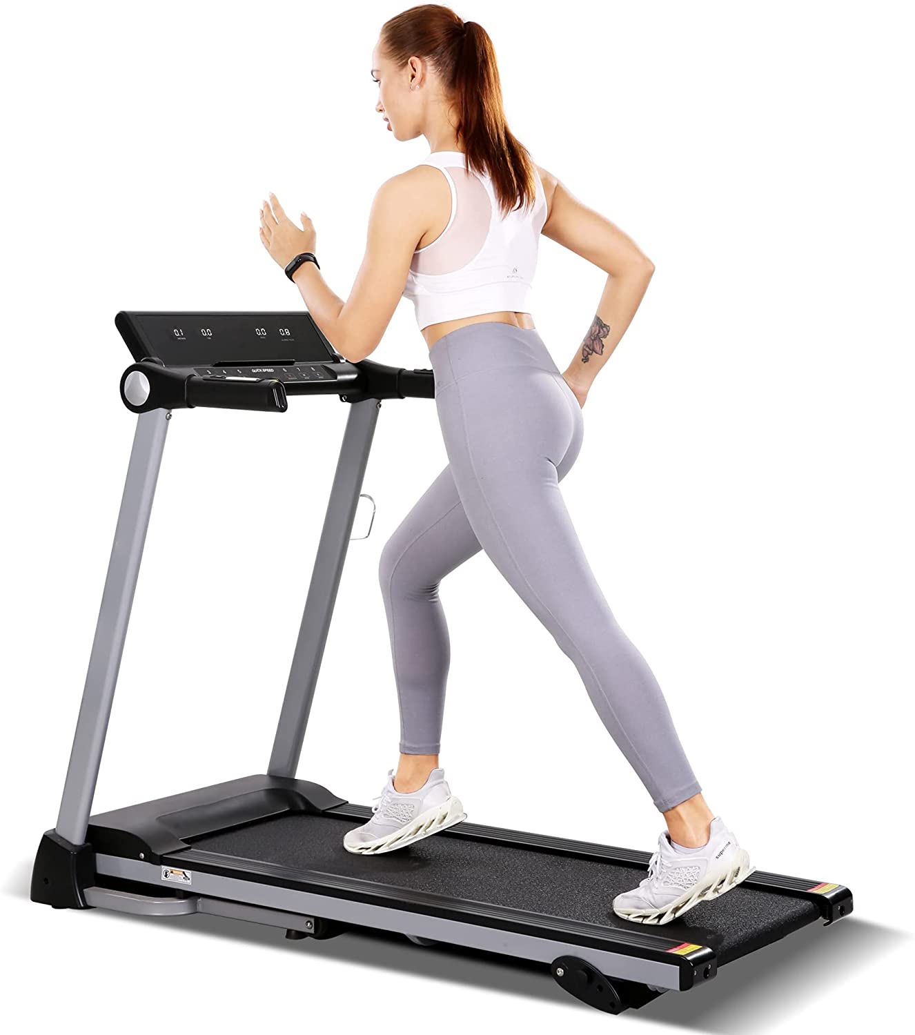 Load image into Gallery viewer, Treadmill for Home Treadmill Running Machine Folding Treadmill Electric Treadmill Workout with 15 Pre-Set Programs 8.5 MPH Max Speed Extra-Large LCD Display for Home Use
