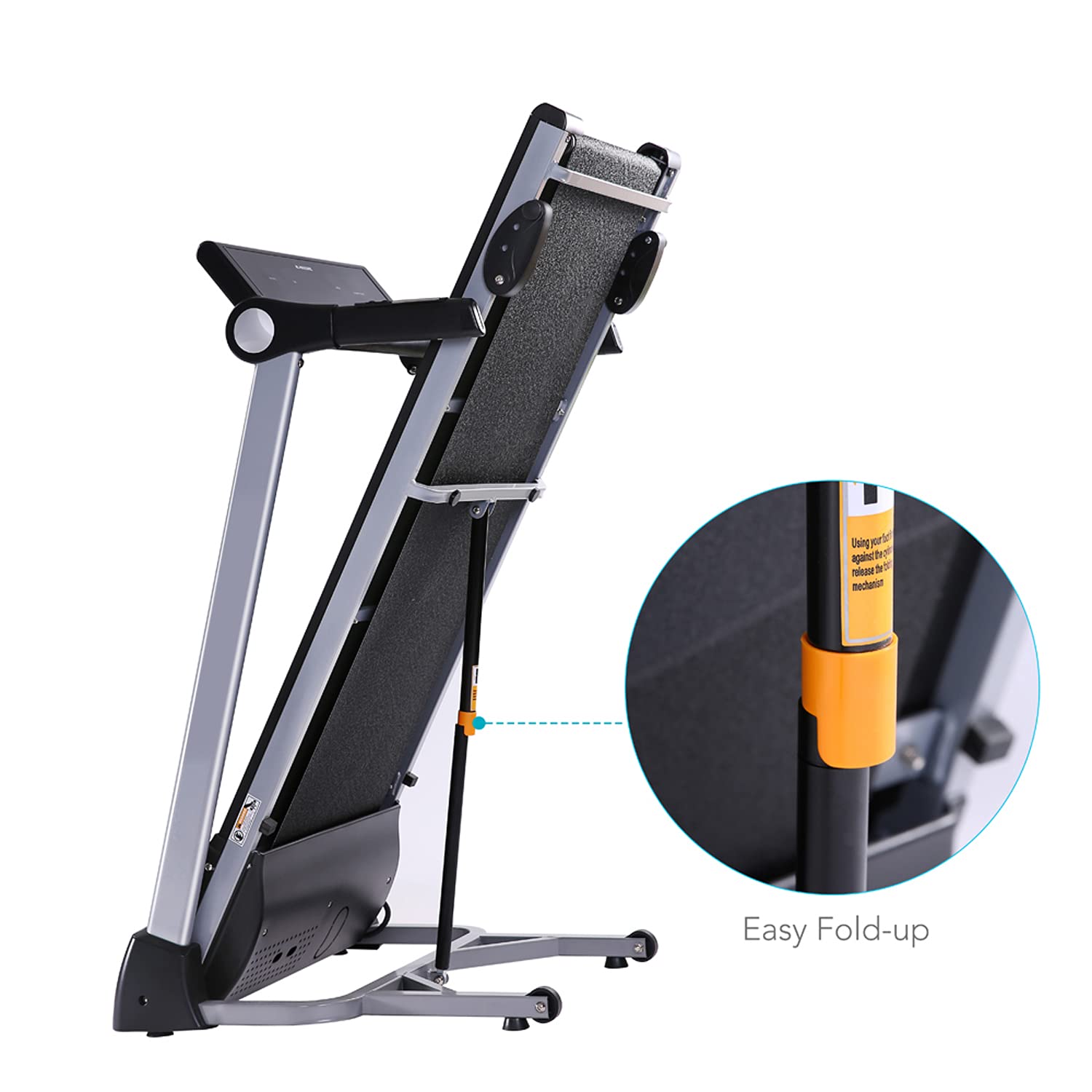 Load image into Gallery viewer, Electric Treadmill Foldable Running Machine 8.5 MPH Max Speed &amp; 15 PreSet Programs Easy Assembly with Adjustable Display Panel 3-Level Manual Incline Convenient Tablet Stand for Home Use
