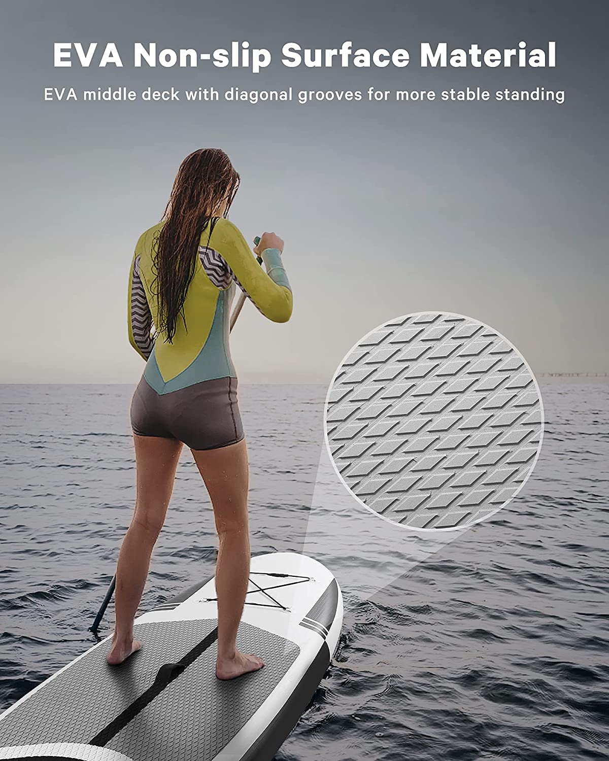 Load image into Gallery viewer, Stand Up Paddle Board 10&#39;30&#39;&#39;6&#39;&#39; Inflatable SUP with Premium Paddleboard &amp; Bi-Directional Pump &amp; Backpack Portable for Youth Adult
