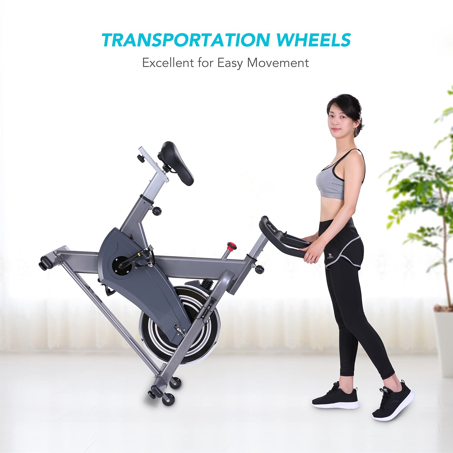 Load image into Gallery viewer, Cycling Stationary Bike Indoor Exercise Bike with Magnetic Resistance, Quiet Belt Drive Bike with High Weight Capacity Adjustable Magnetic Resistance Large Cushioned Seat w/LCD Monitor Tablet
