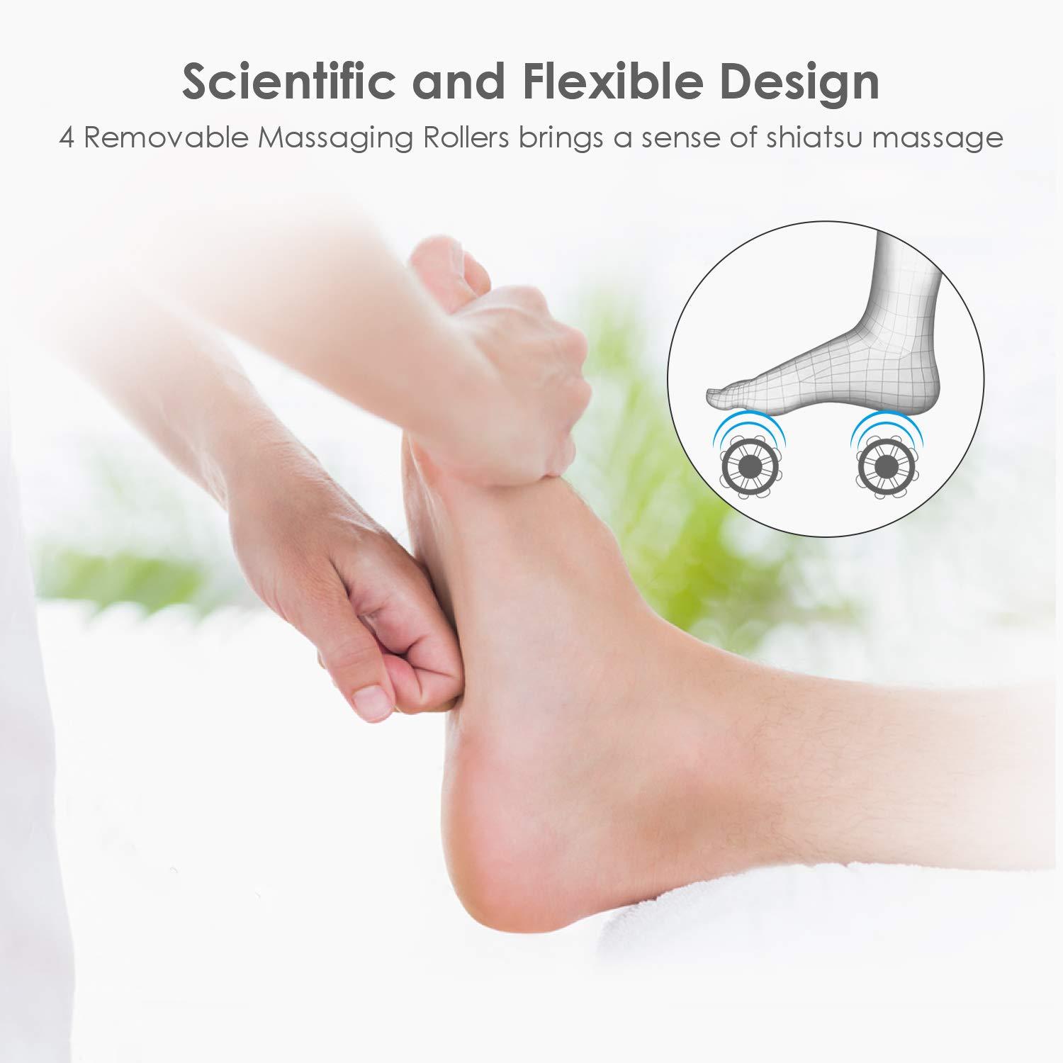 Load image into Gallery viewer, Foot Spa/Bath Soaker with Heat Bubbles Vibration and Massage Pedicure Manually Massager Professional Home Tired Feet Stress - NAIPO
