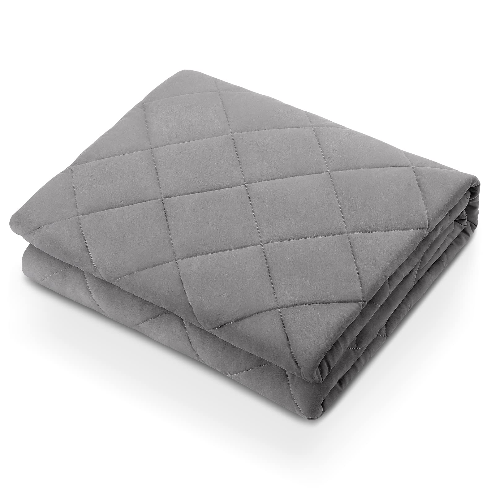 Load image into Gallery viewer, Weighted Blanket 20 LBS Queen Size Heavy Breathable Blanket for Adults, Heating &amp; Cooling, All-Season, 60&quot; X 80&quot;
