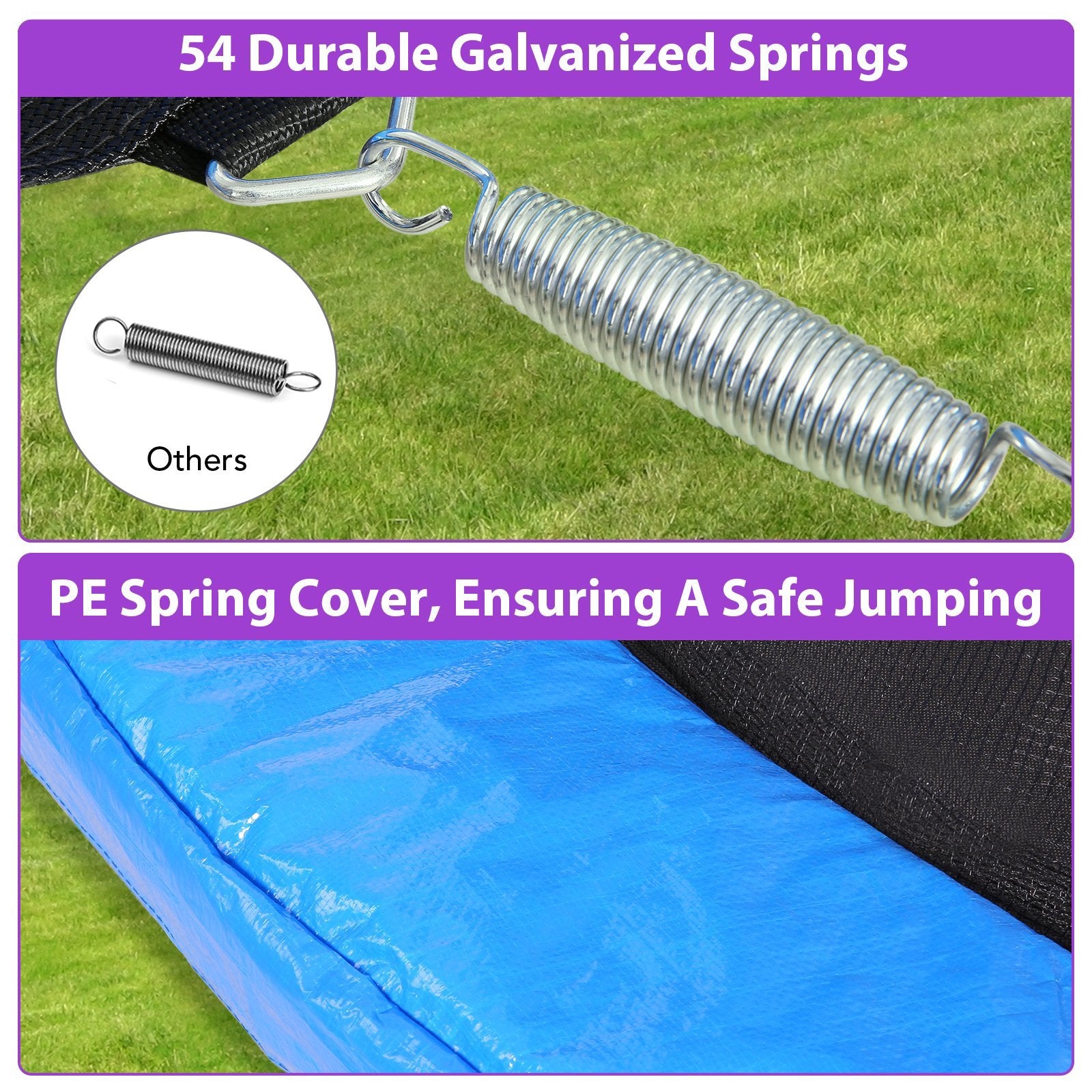 Load image into Gallery viewer, MaxKare 10 FT Trampoline with Safety Enclosure and Ladder - Recreation Trampoline for Kids or Adults Combo Bounce in Outdoor &amp; Backyards. - NAIPO
