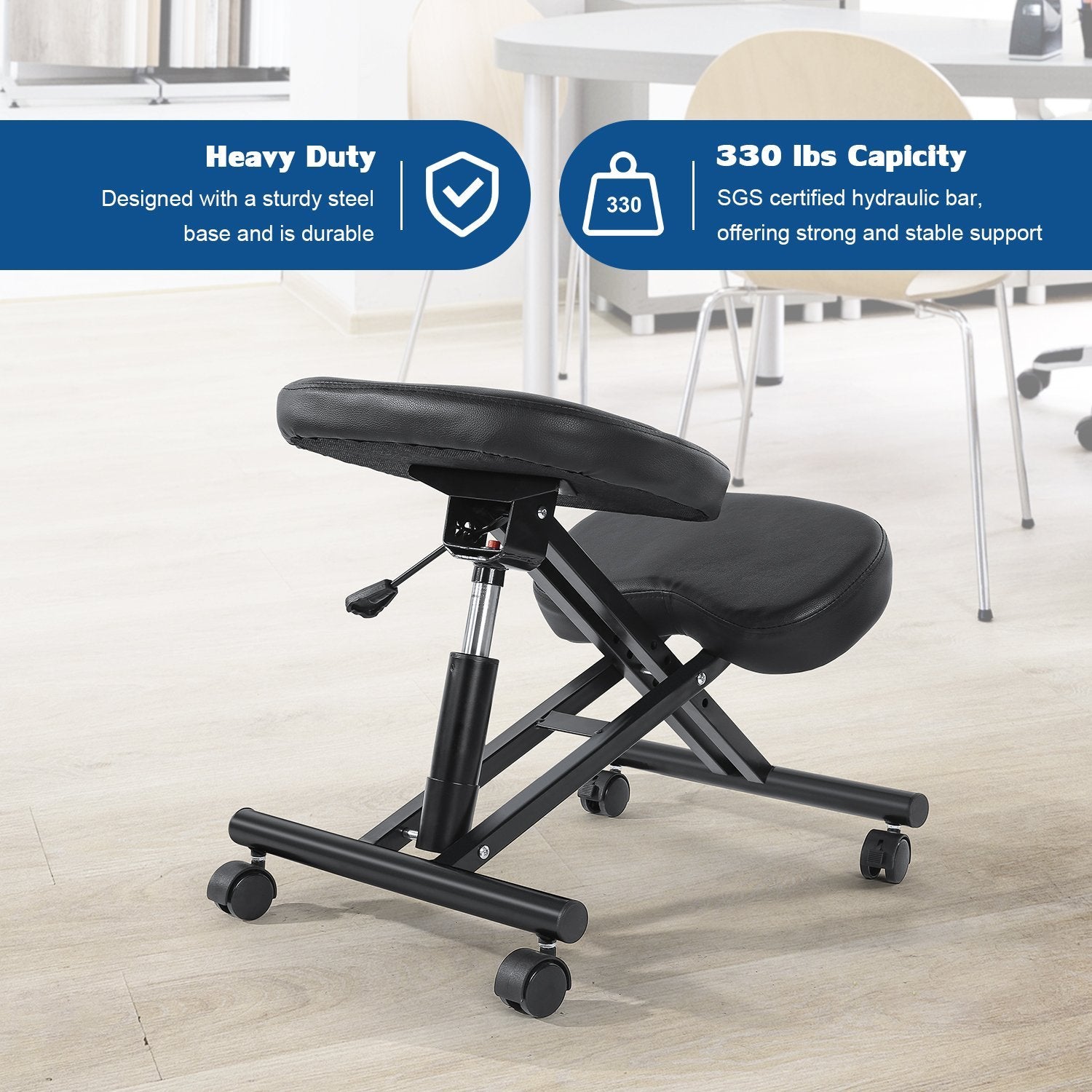 Ergonomic Kneeling Chair with Height Adjustable – MARNUR