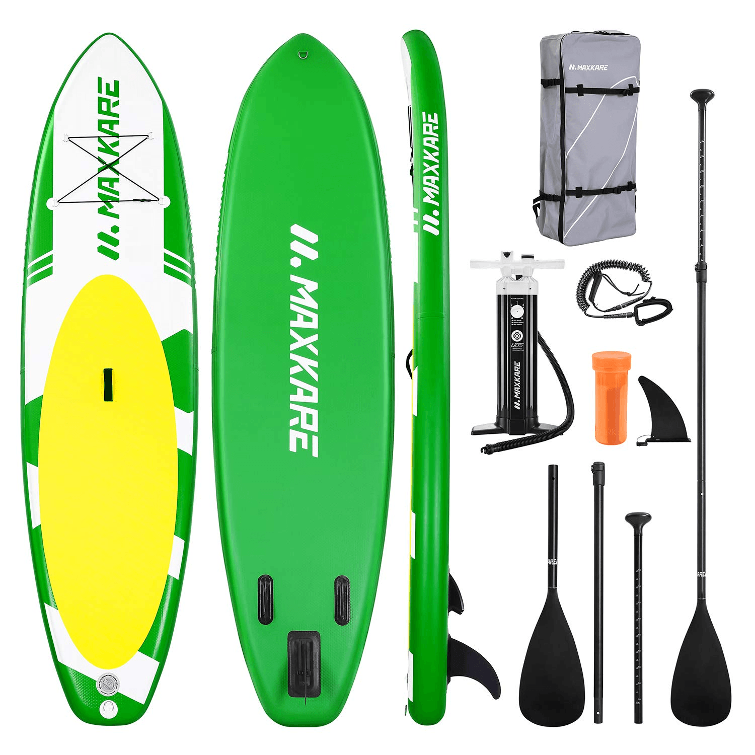 Load image into Gallery viewer, MaxKare Inflatable Paddle Board SUP Stand Up Paddle Board 6 inches Thick Board with SUP Accessories &amp; Carry Bag &amp; Fast Pumping for Adults - NAIPO
